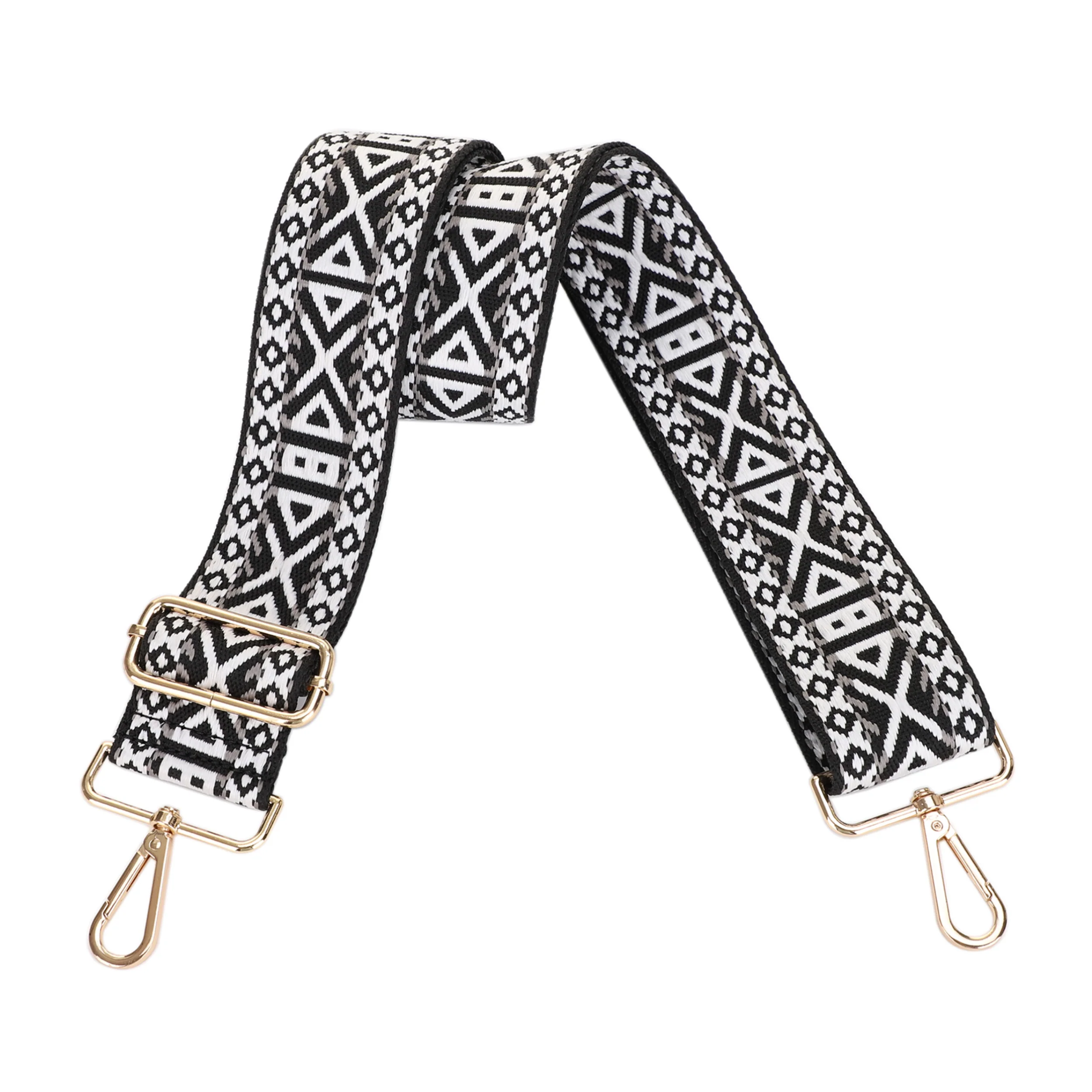 2 Inch Wide Replacement Webbing Strap with Gold Metal Hardware - Image 13