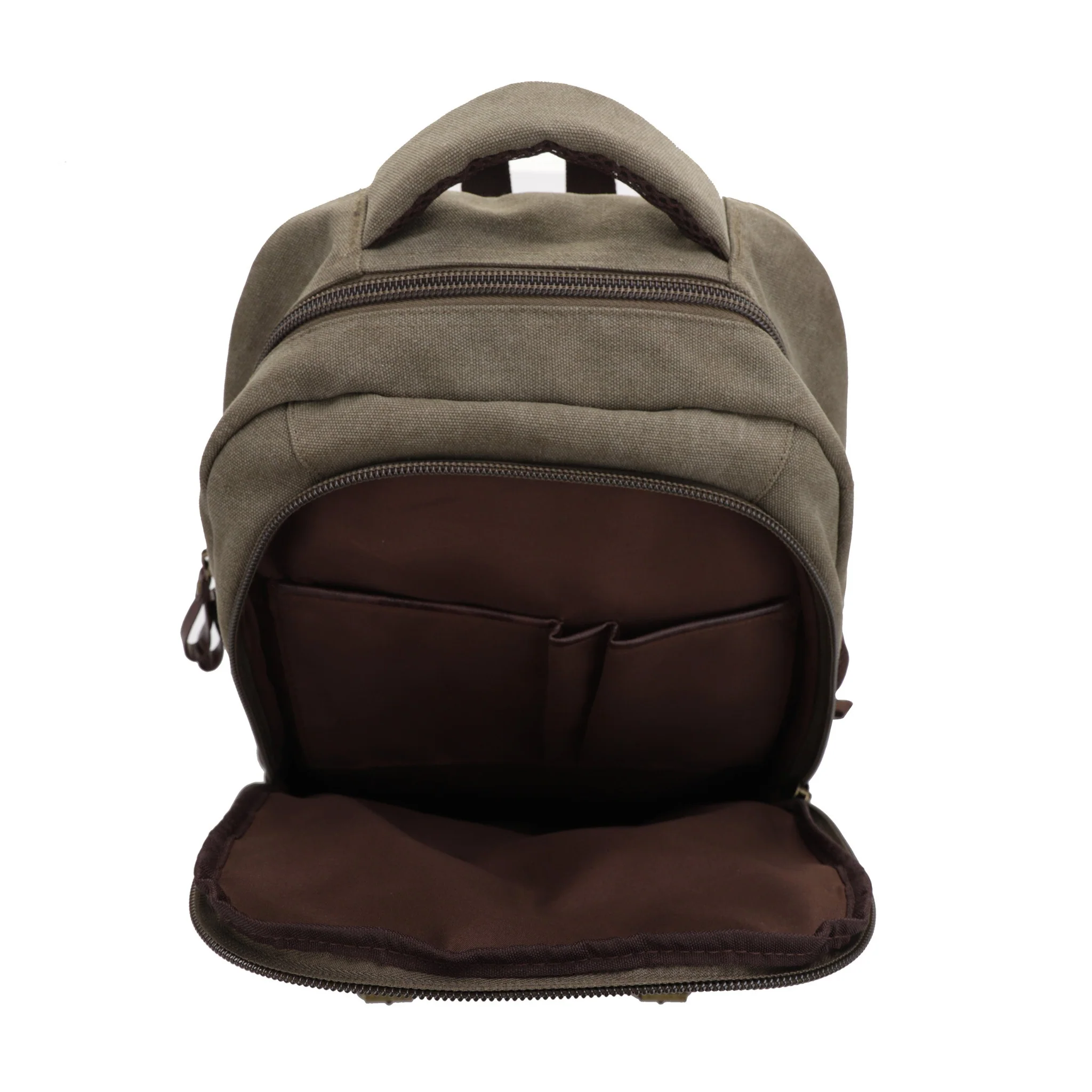 Alpine Concealed Carry Canvas Backpack - Image 34