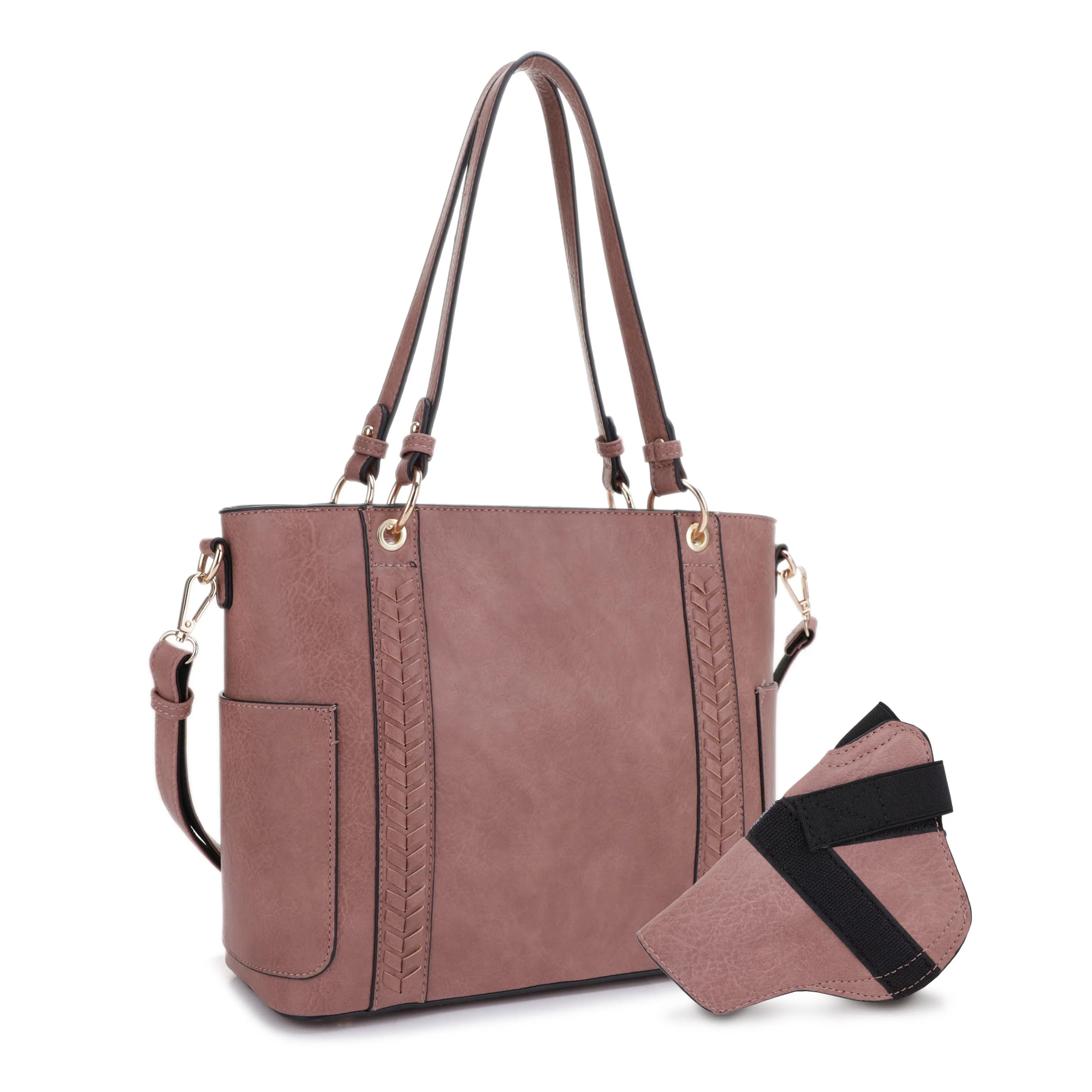 Austin Whipstitching Concealed Carry Lock and Key Tote - Image 18