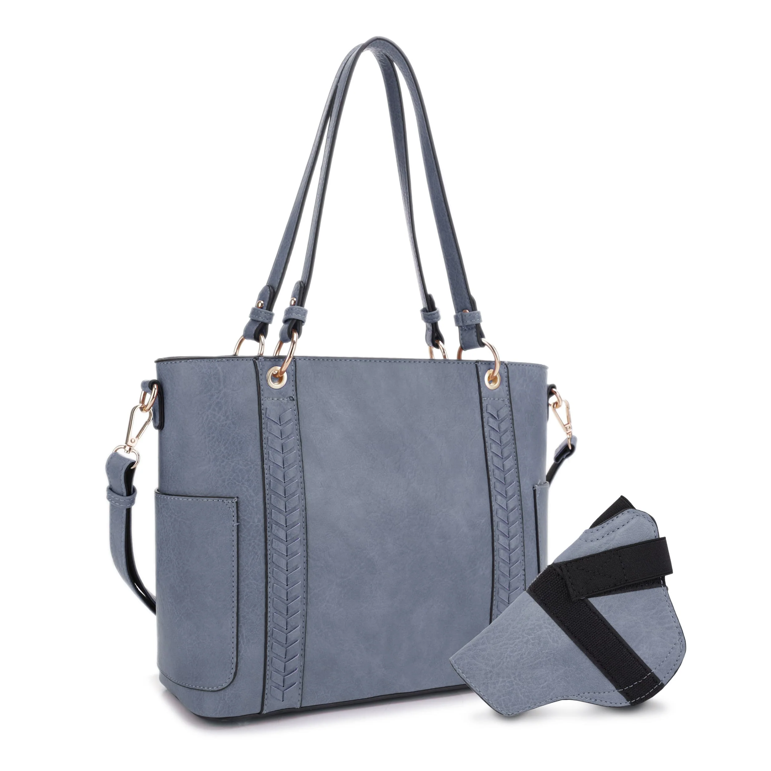 Austin Whipstitching Concealed Carry Lock and Key Tote - Image 7