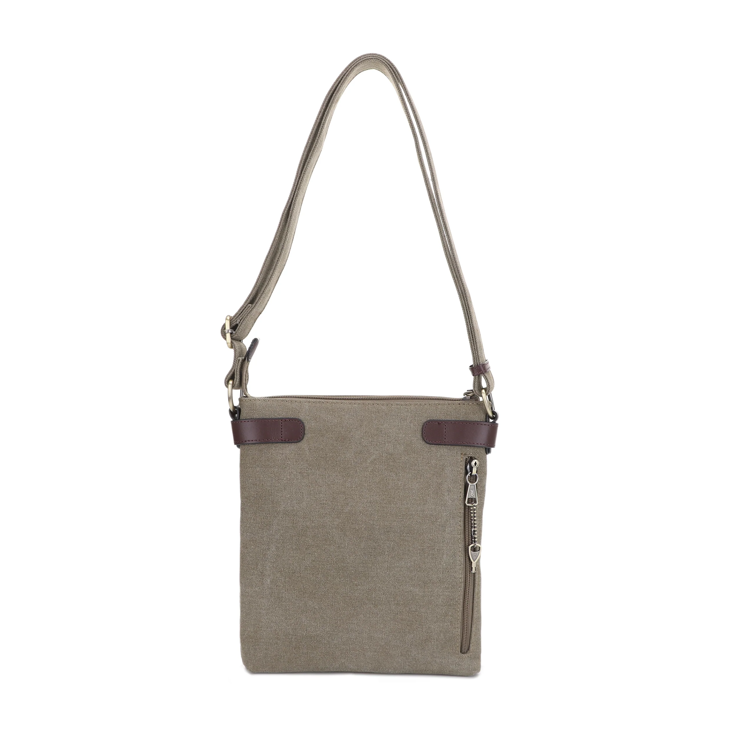 Bailey Concealed Carry Canvas Crossbody - Image 15