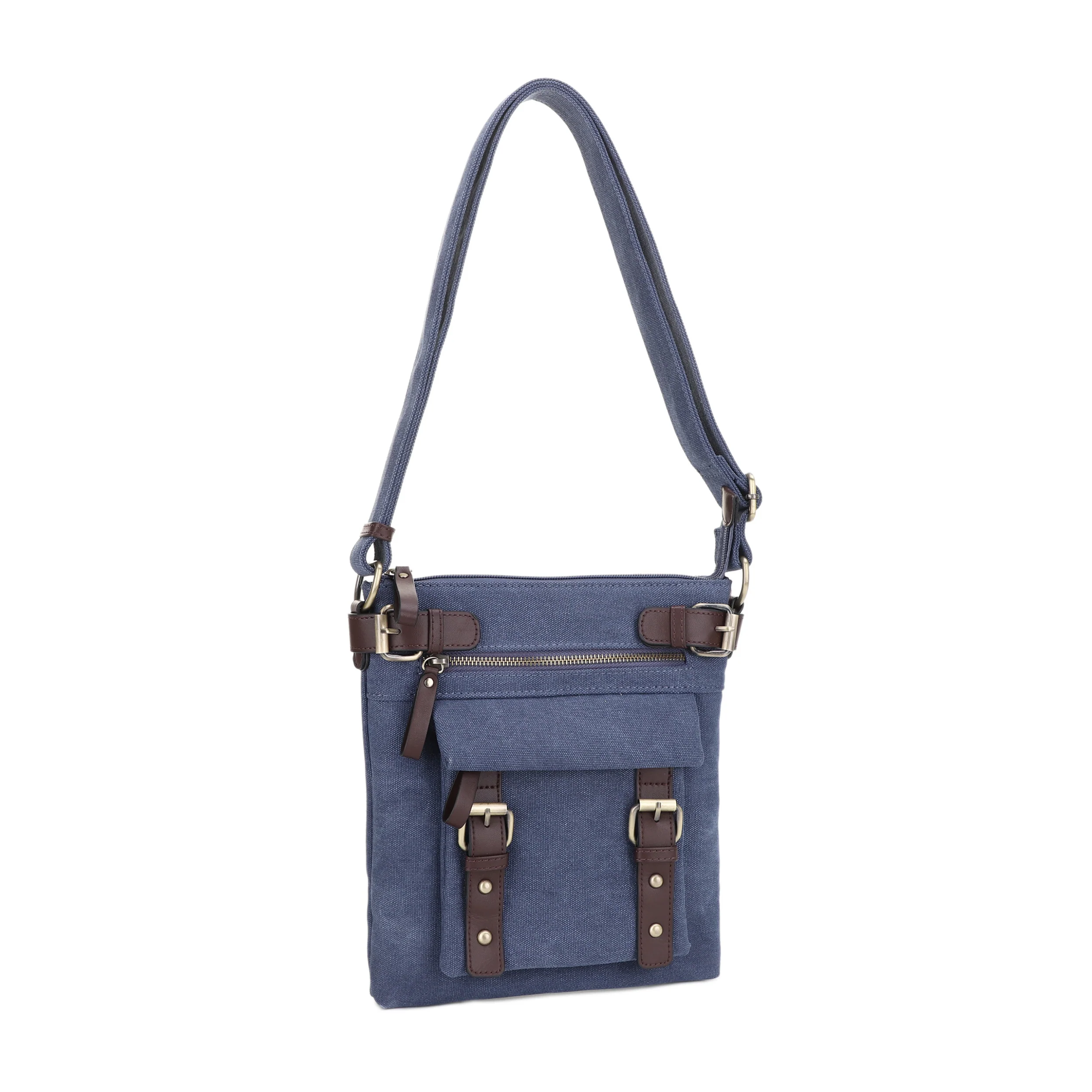 Bailey Concealed Carry Canvas Crossbody - Image 24
