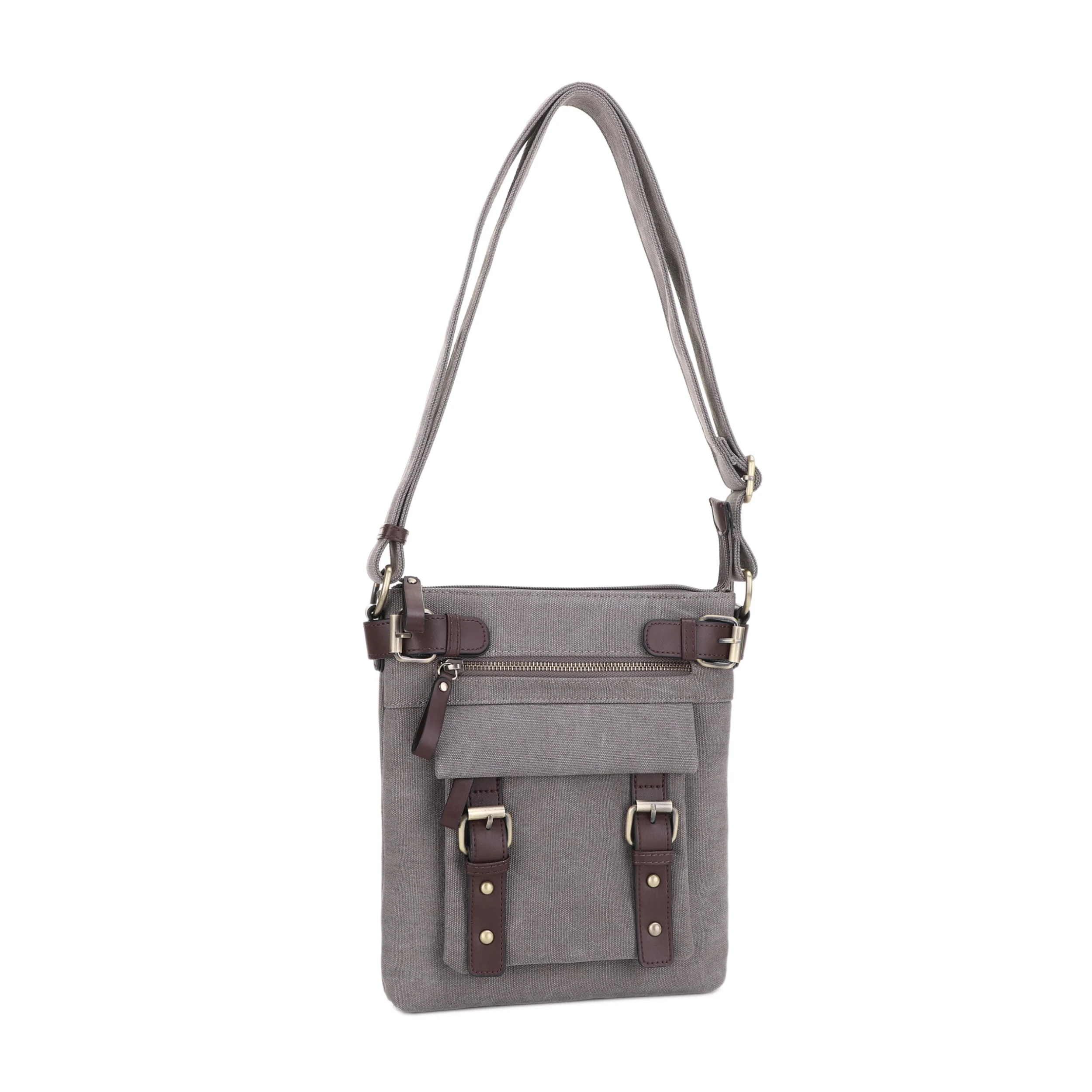 Bailey Concealed Carry Canvas Crossbody - Image 34