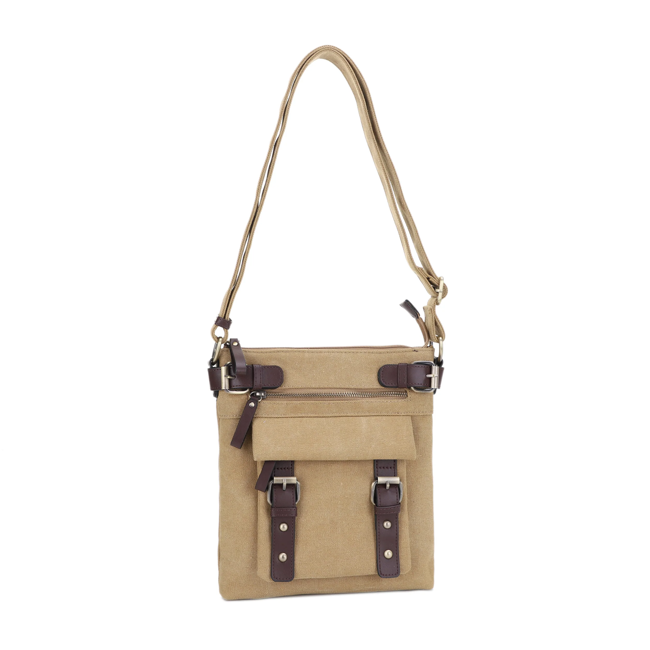 Bailey Concealed Carry Canvas Crossbody - Image 44