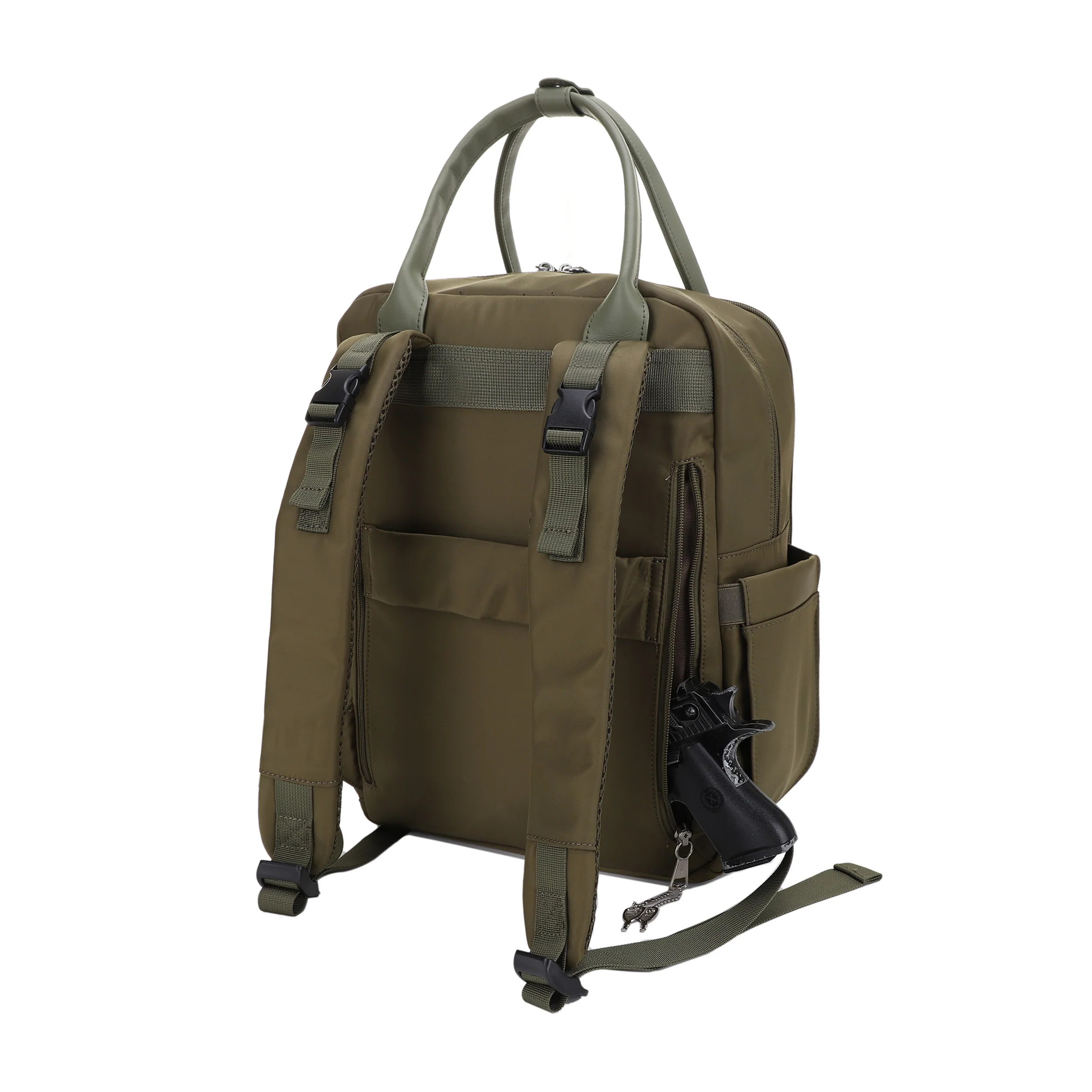 BeBe Nylon Diaper Bag with Concealed Carry Function - Image 42