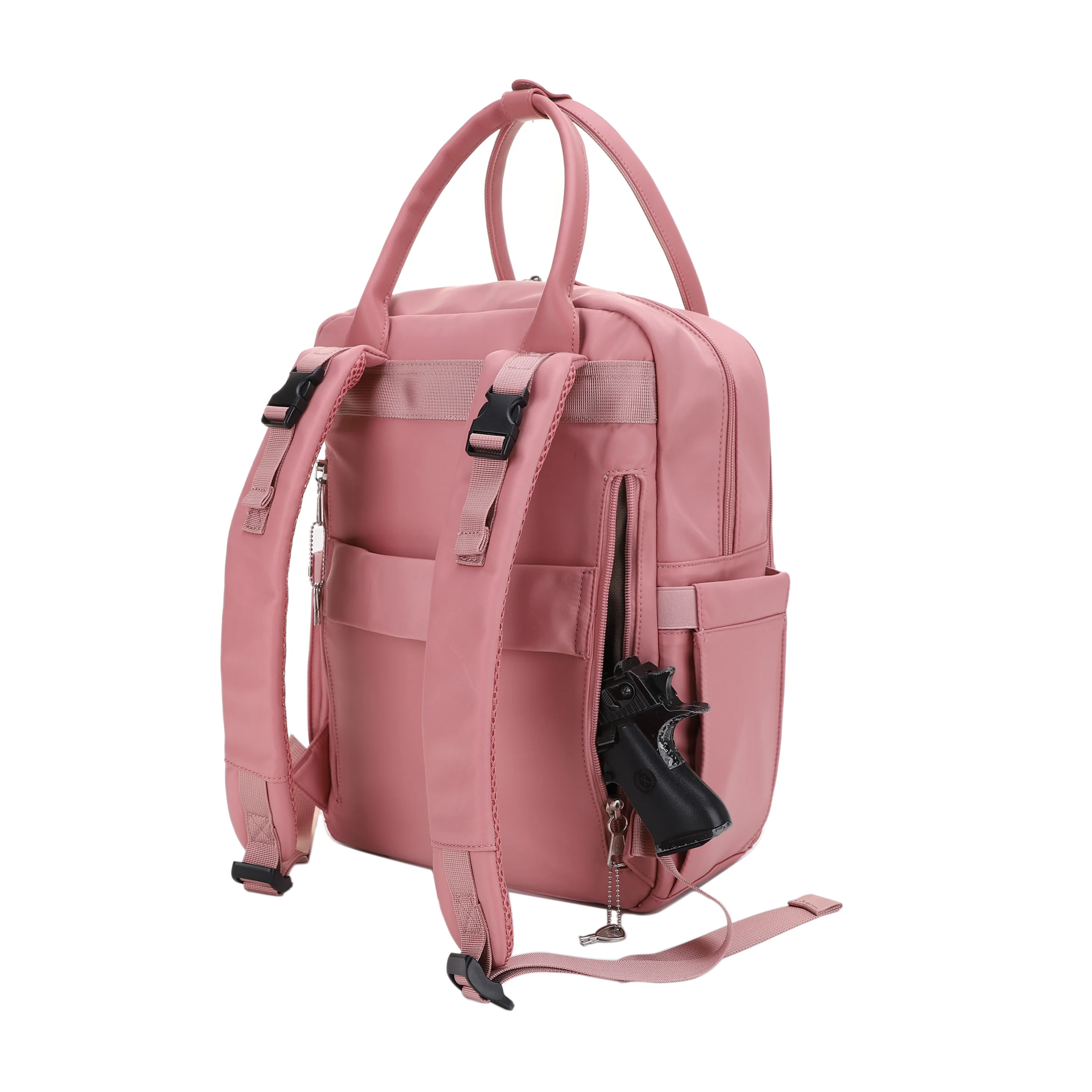 BeBe Nylon Diaper Bag with Concealed Carry Function - Image 54