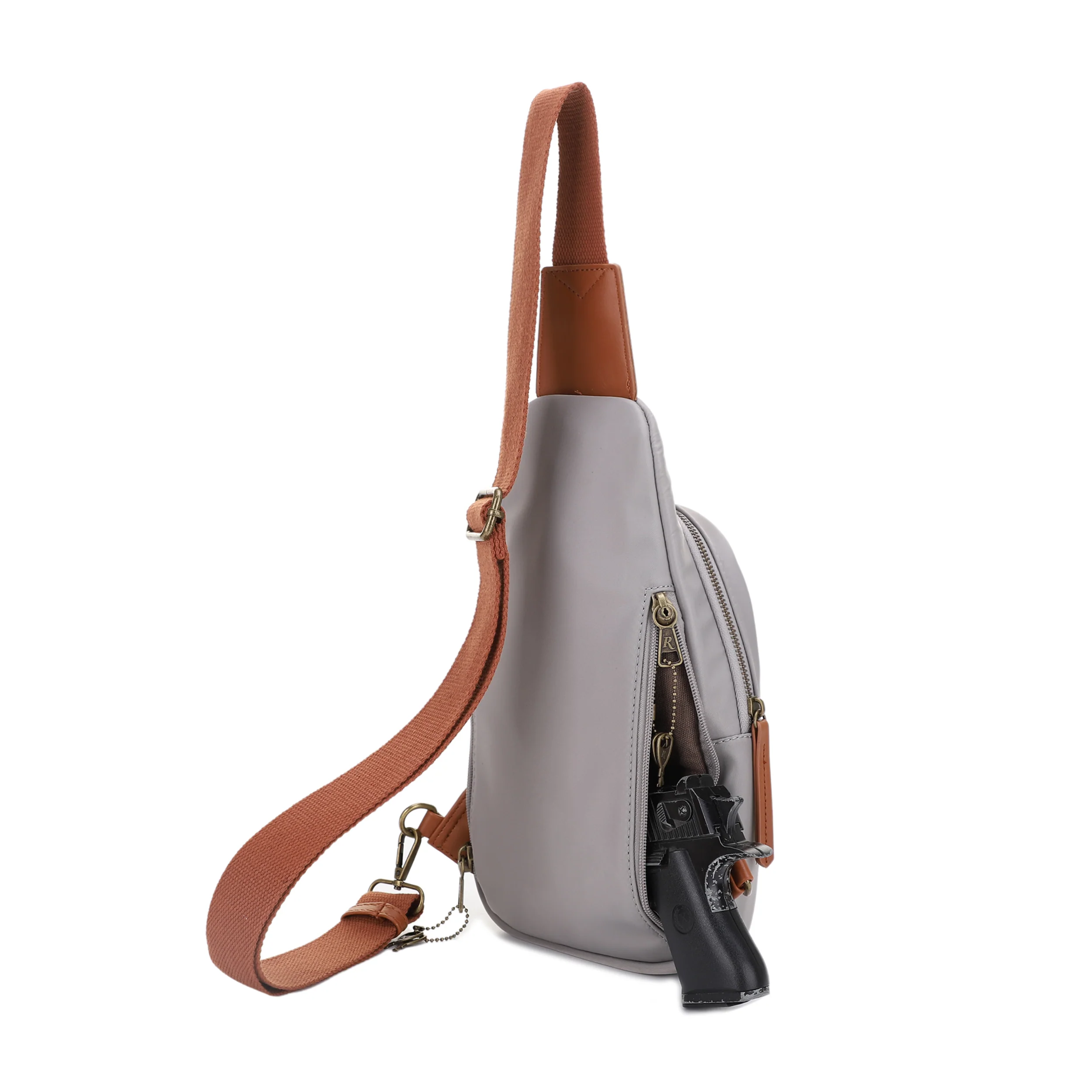 Remington Bridgeport Concealed Carry Lock and Key Sling Shoulder Backpack - Image 31
