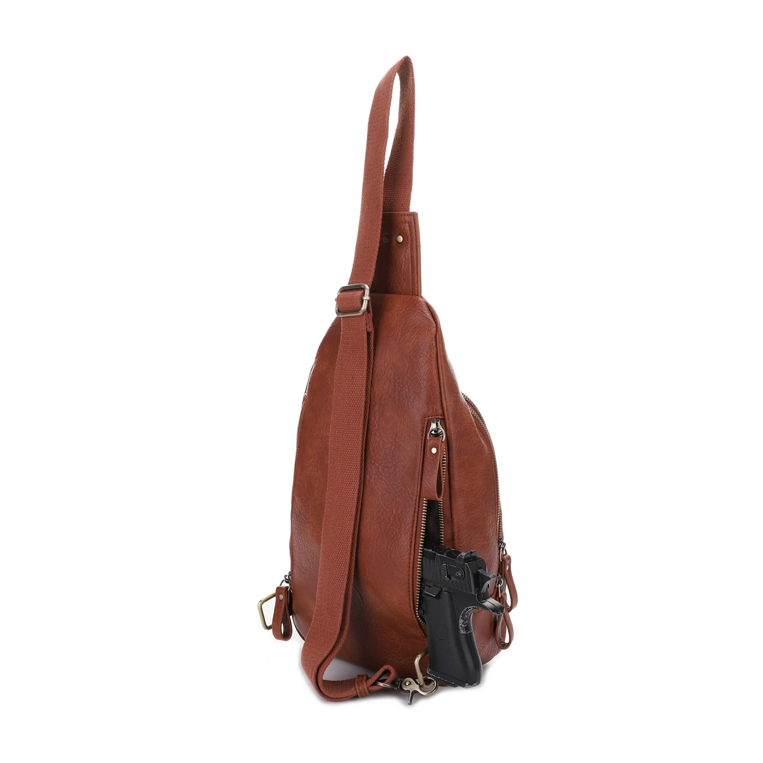Brooke Sling Shoulder Concealed Backpack - Image 15