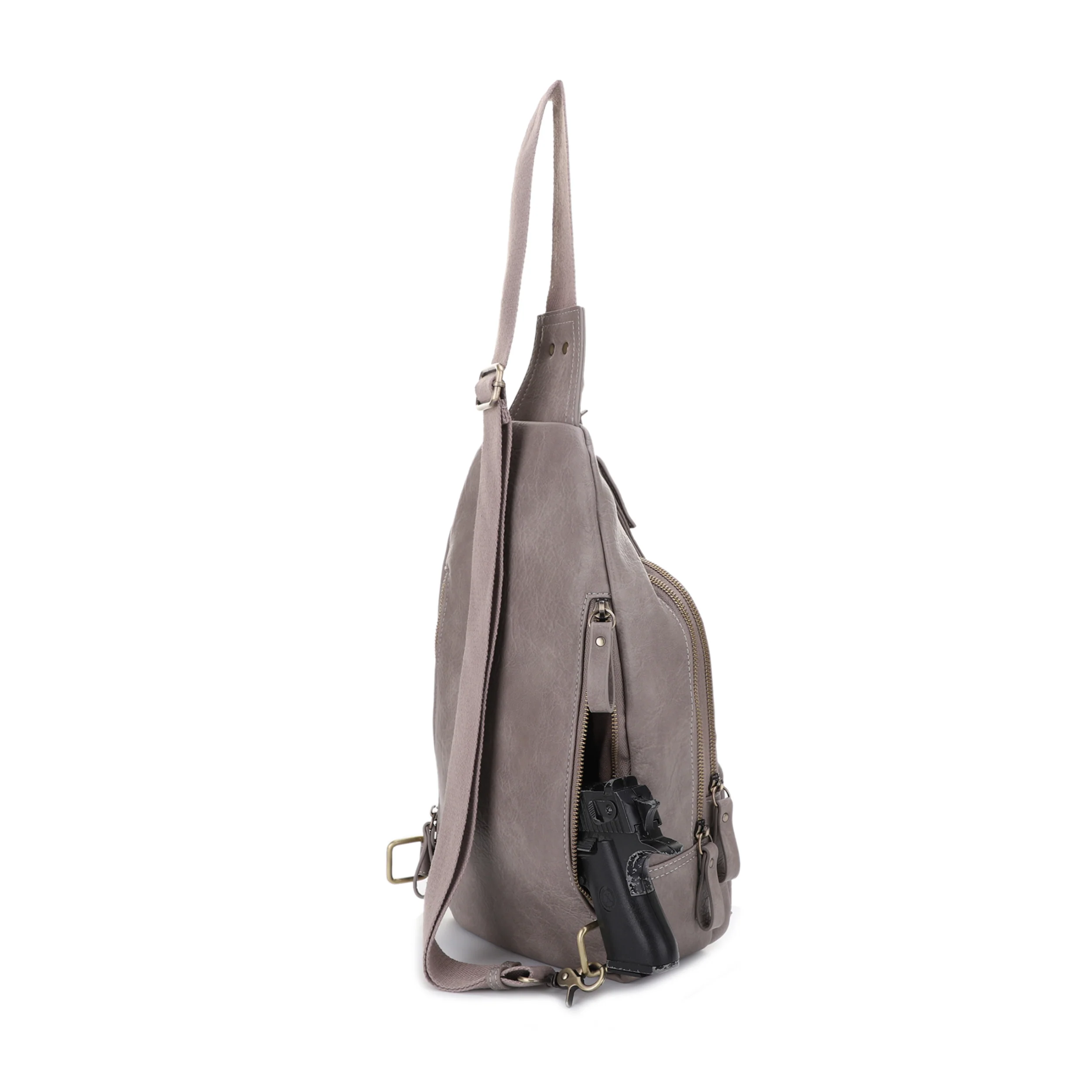 Brooke Sling Shoulder Concealed Backpack - Image 3