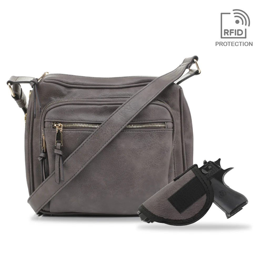 Brooklyn Concealed Carry Lock and Key Crossbody - Image 18