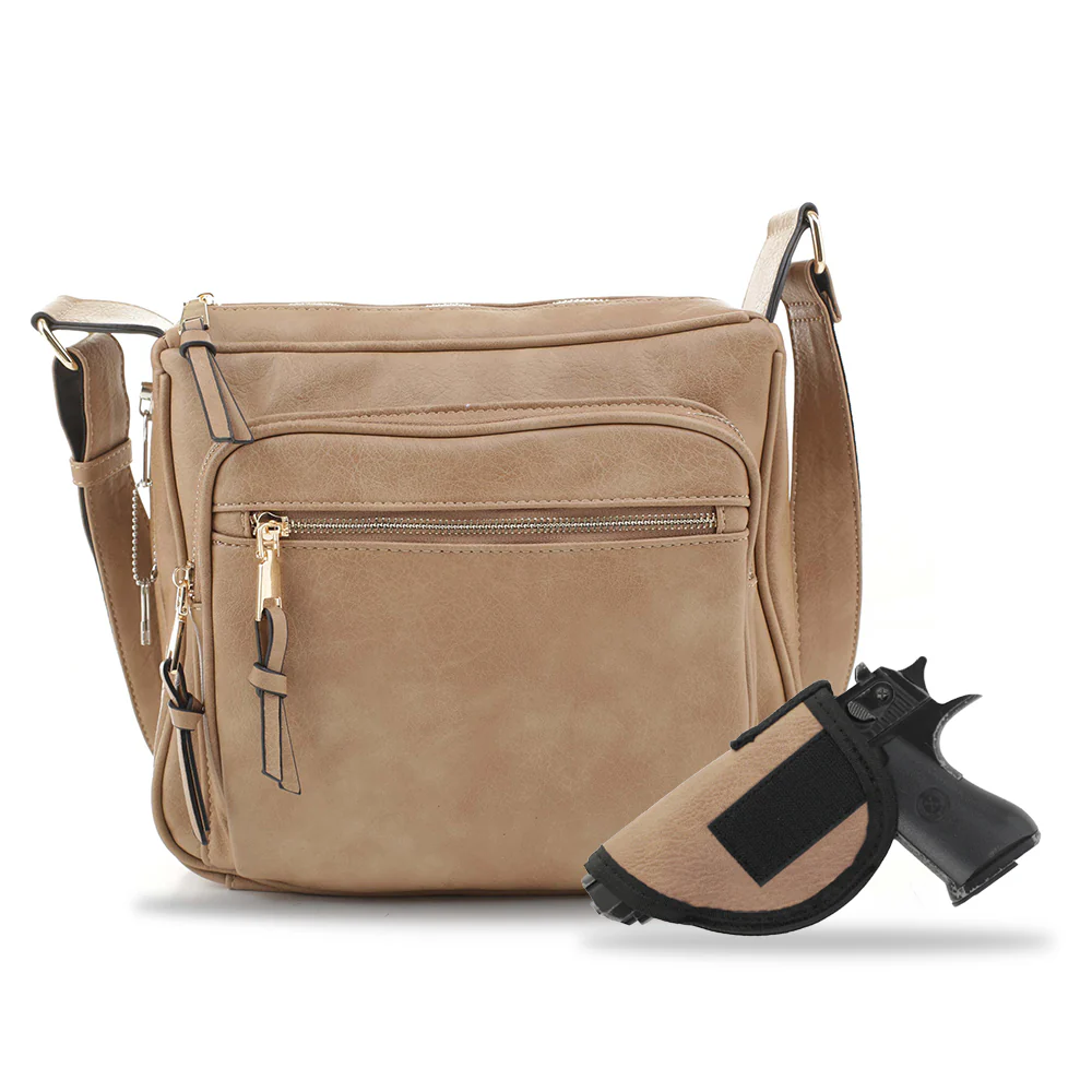 Brooklyn Concealed Carry Lock and Key Crossbody - Image 26