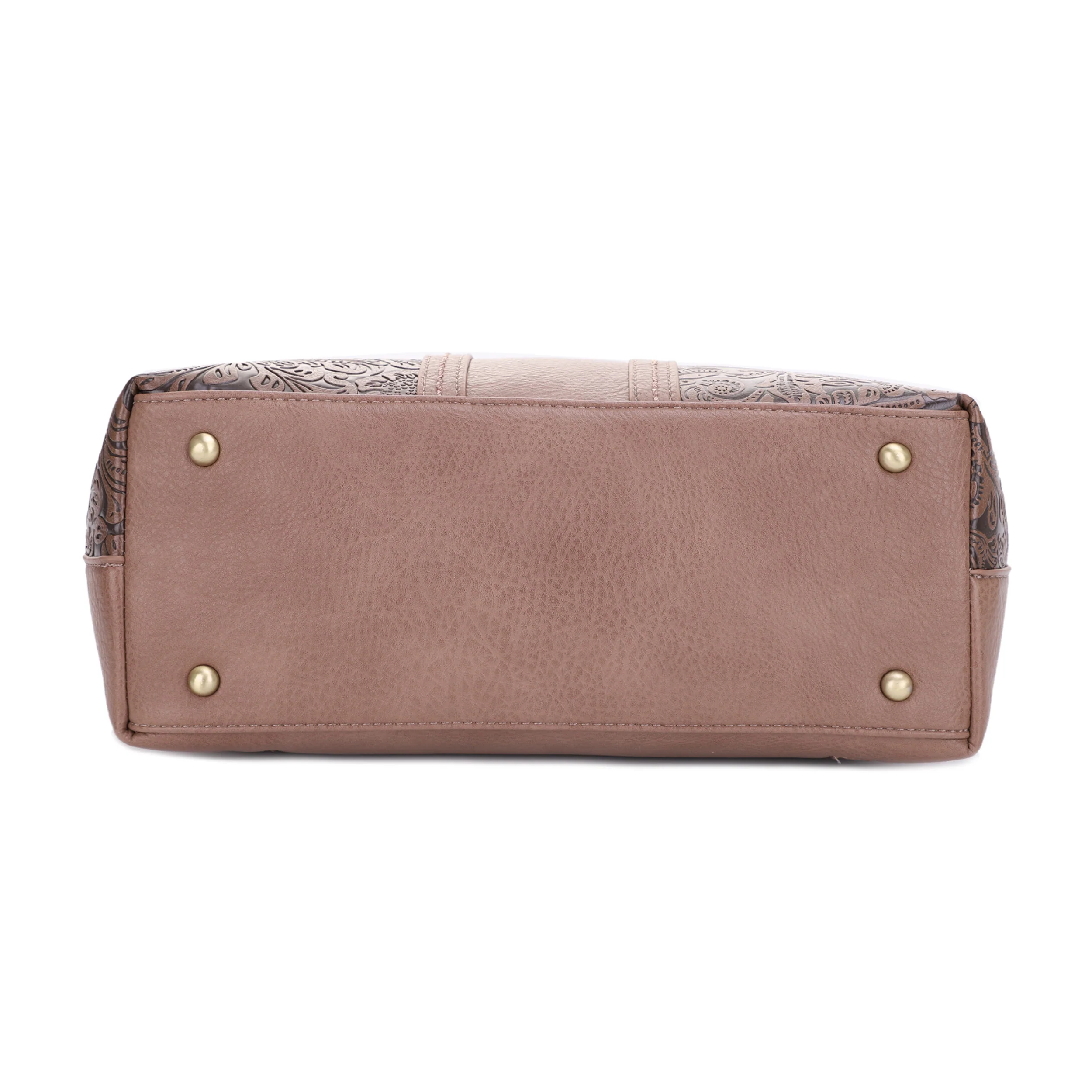 Cassidy Concealed Carry Tooled Tote Bag with Matching Wallet - Image 58