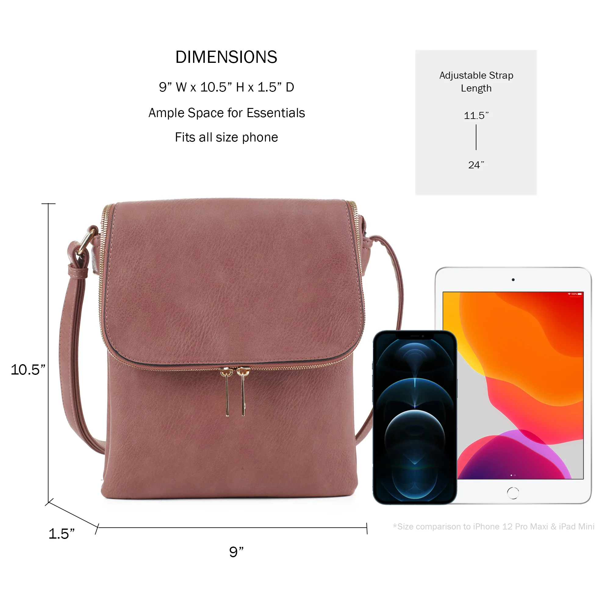 Cheyanne Concealed Carry Crossbody - Image 3