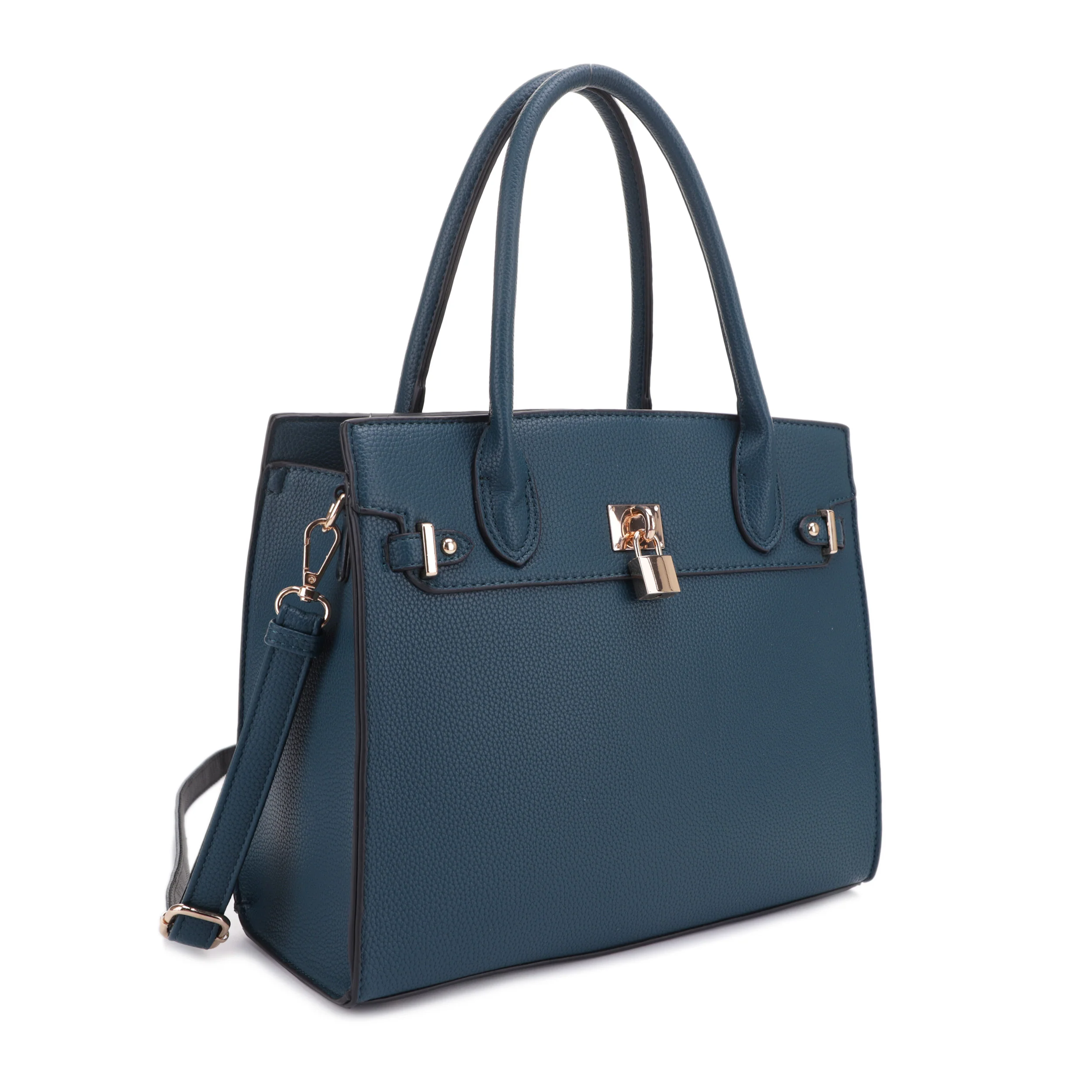 Evelyn Concealed Carry Lock and Key Satchel - Image 17