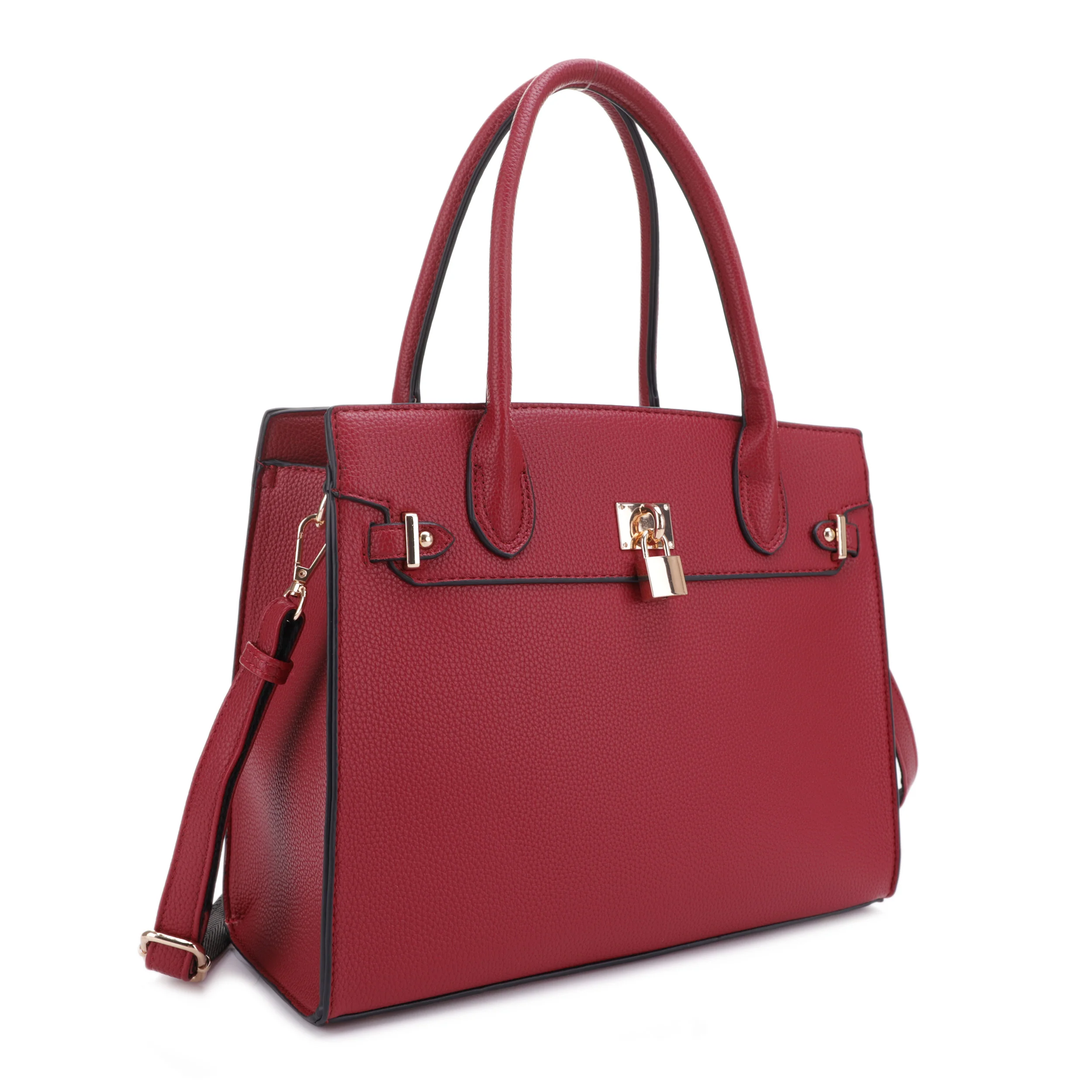 Evelyn Concealed Carry Lock and Key Satchel - Image 23