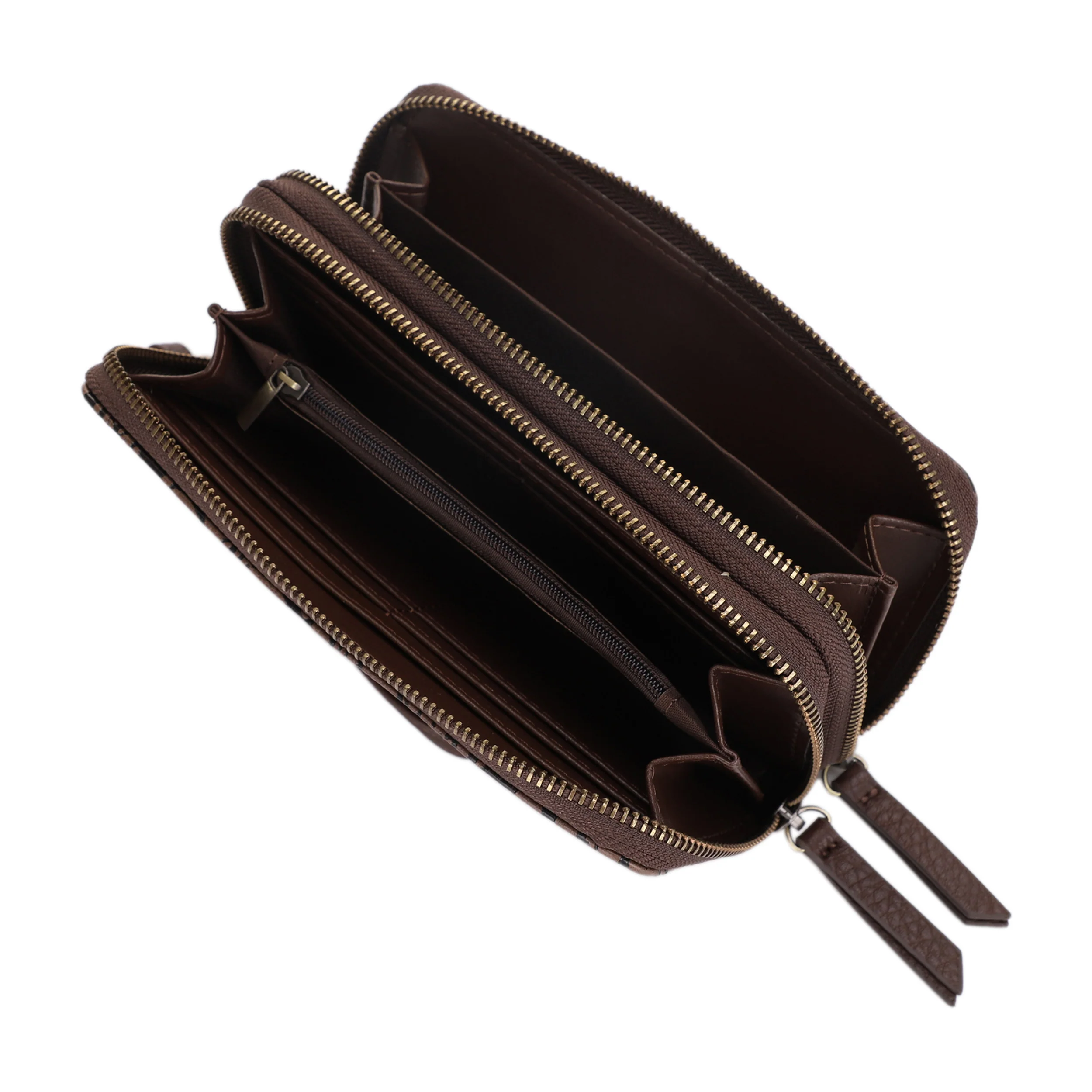Filly Flora Embossed Wallet with Wrist Strap - Image 18
