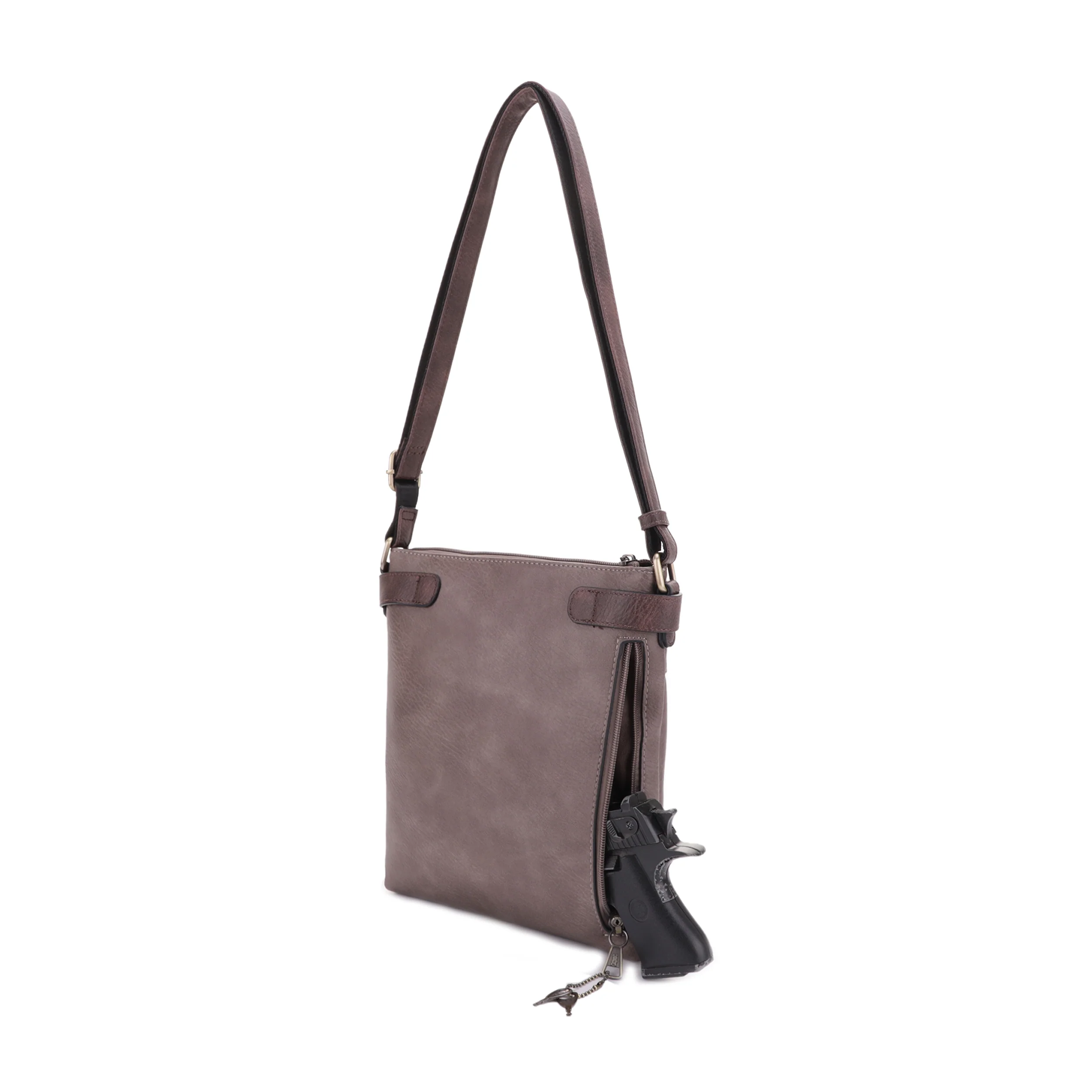 Hannah Concealed Carry Lock and Key Crossbody - Image 20