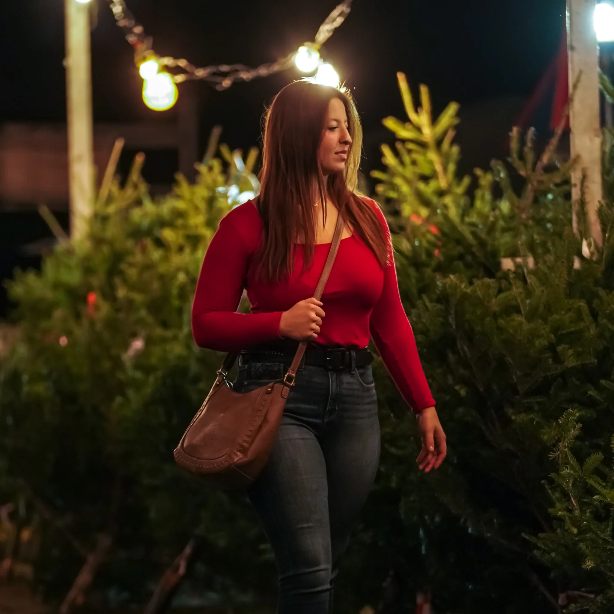 Emily Concealed Carry Hobo with Whipstitch - Image 11