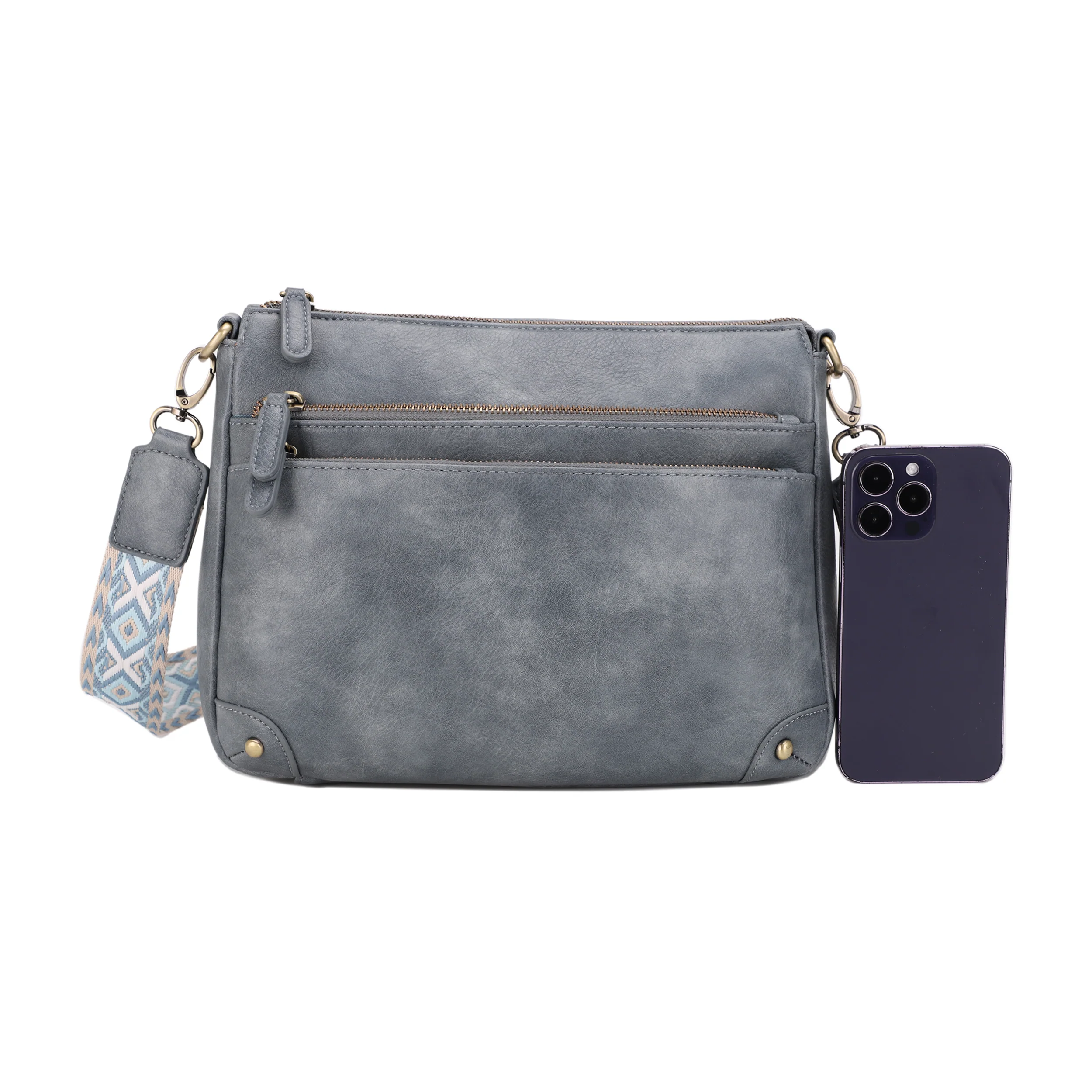 Hudson Concealed Carry Zip Crossbody Bag - Image 20