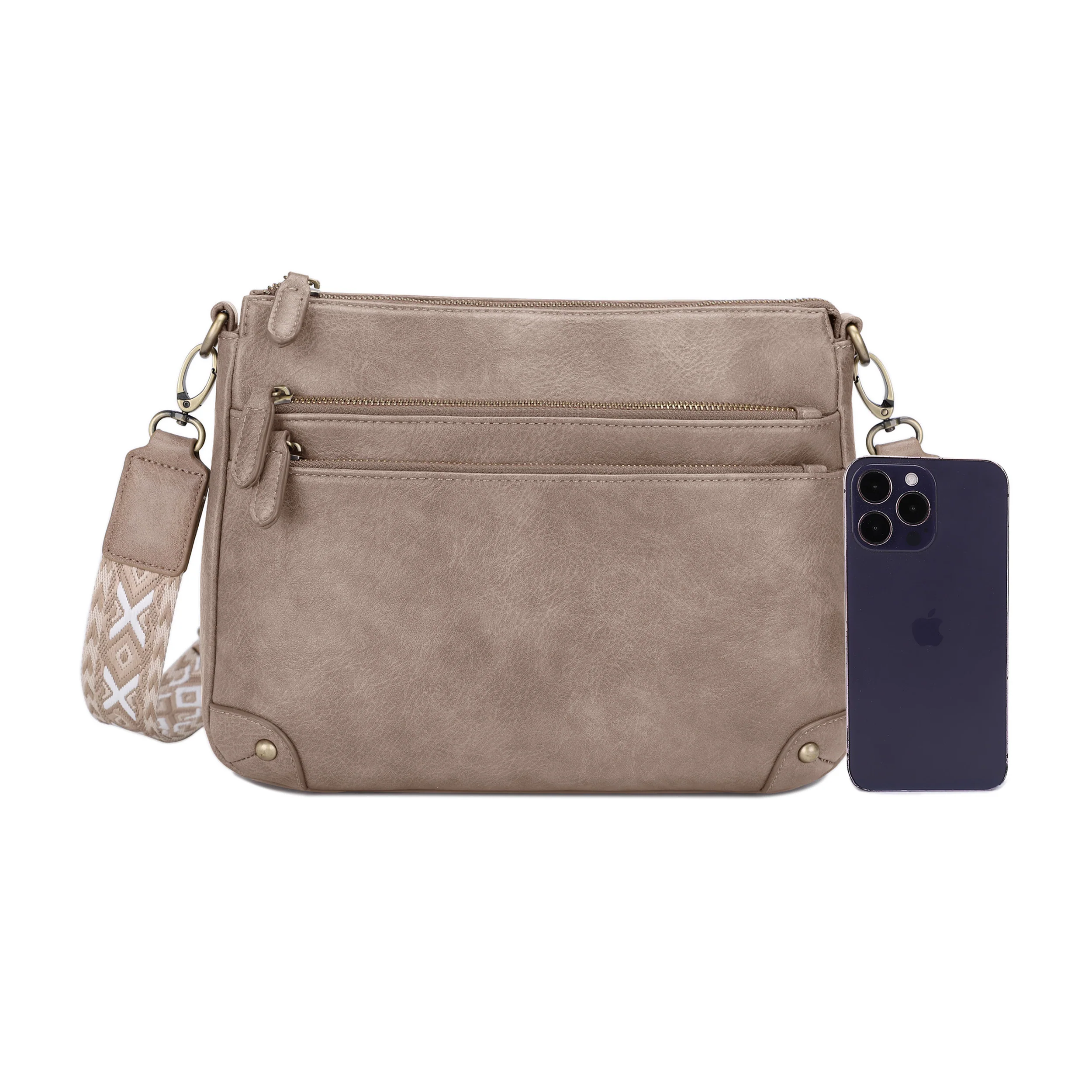 Hudson Concealed Carry Zip Crossbody Bag - Image 35