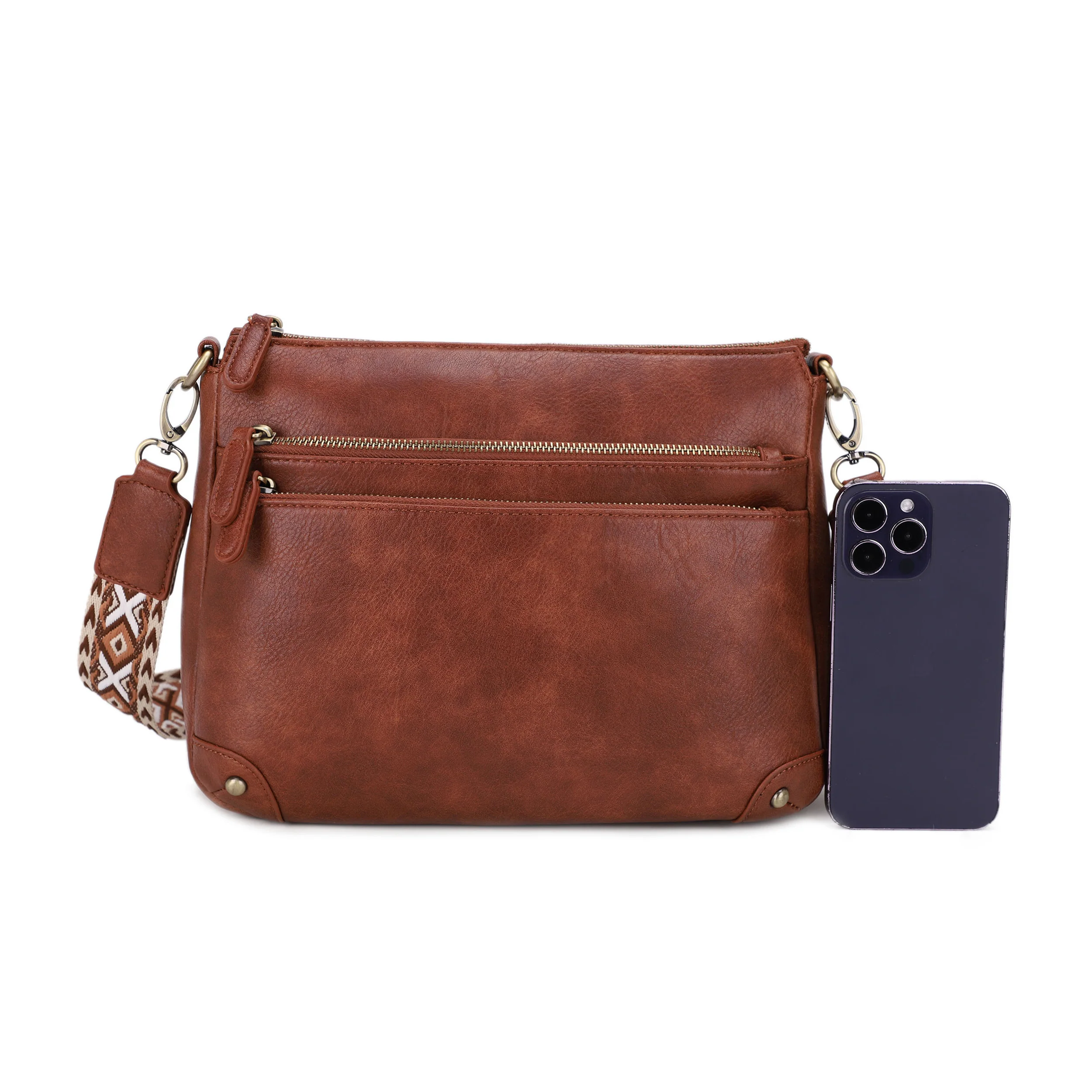 Hudson Concealed Carry Zip Crossbody Bag - Image 4