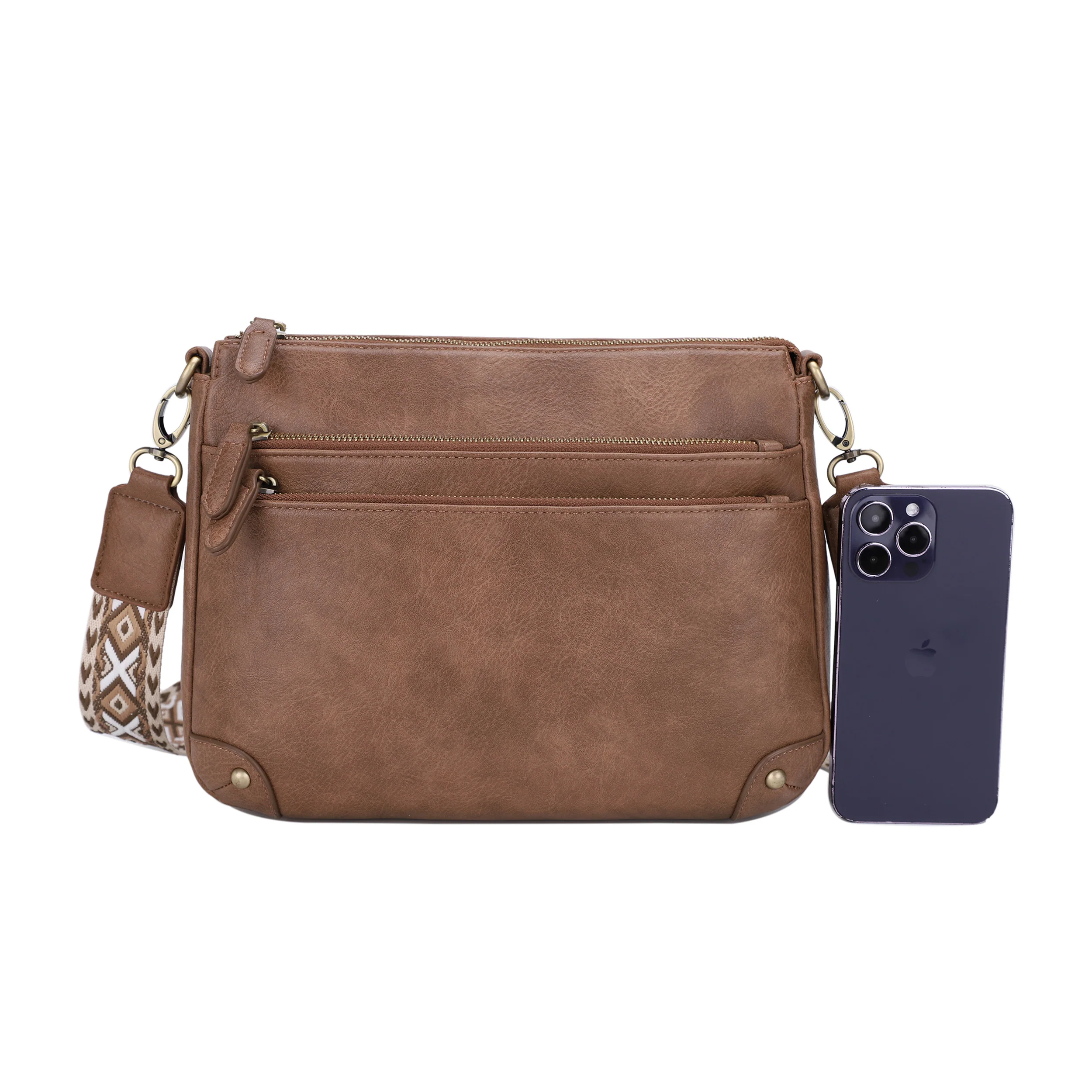 Hudson Concealed Carry Zip Crossbody Bag - Image 50