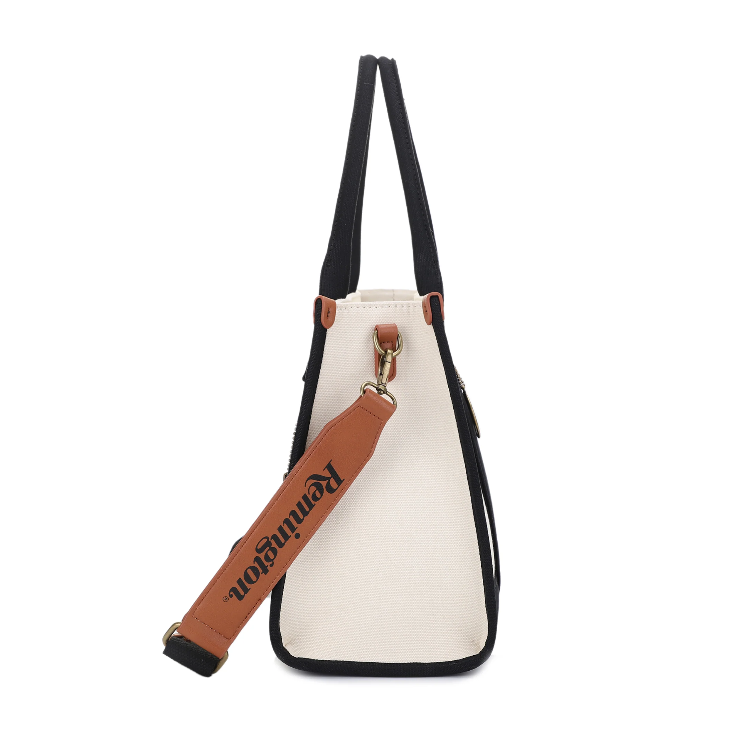 Remington Huntsville Concealed Carry Canvas Lock and Key Book Tote - Image 10