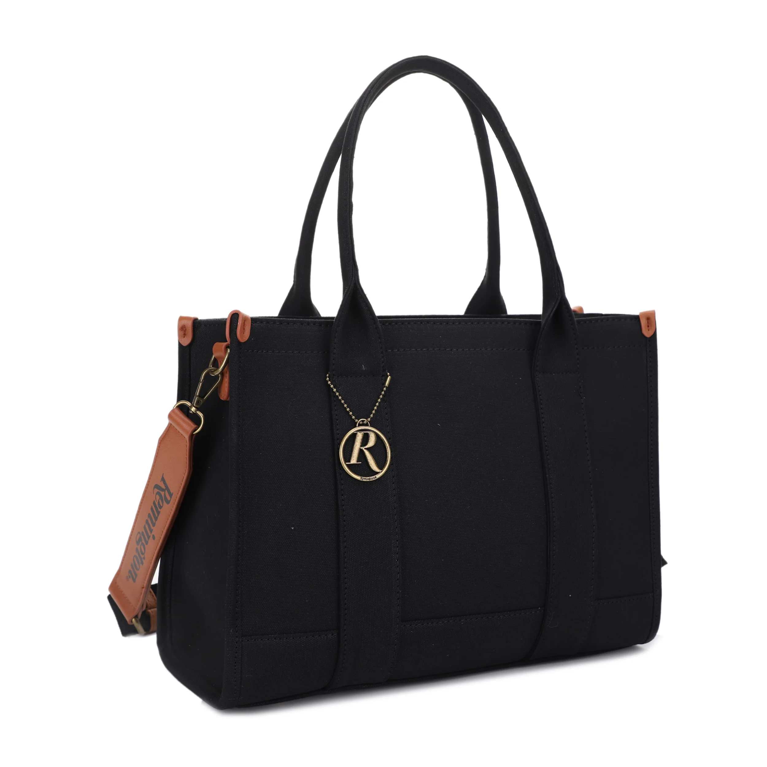Remington Huntsville Concealed Carry Canvas Lock and Key Book Tote - Image 16