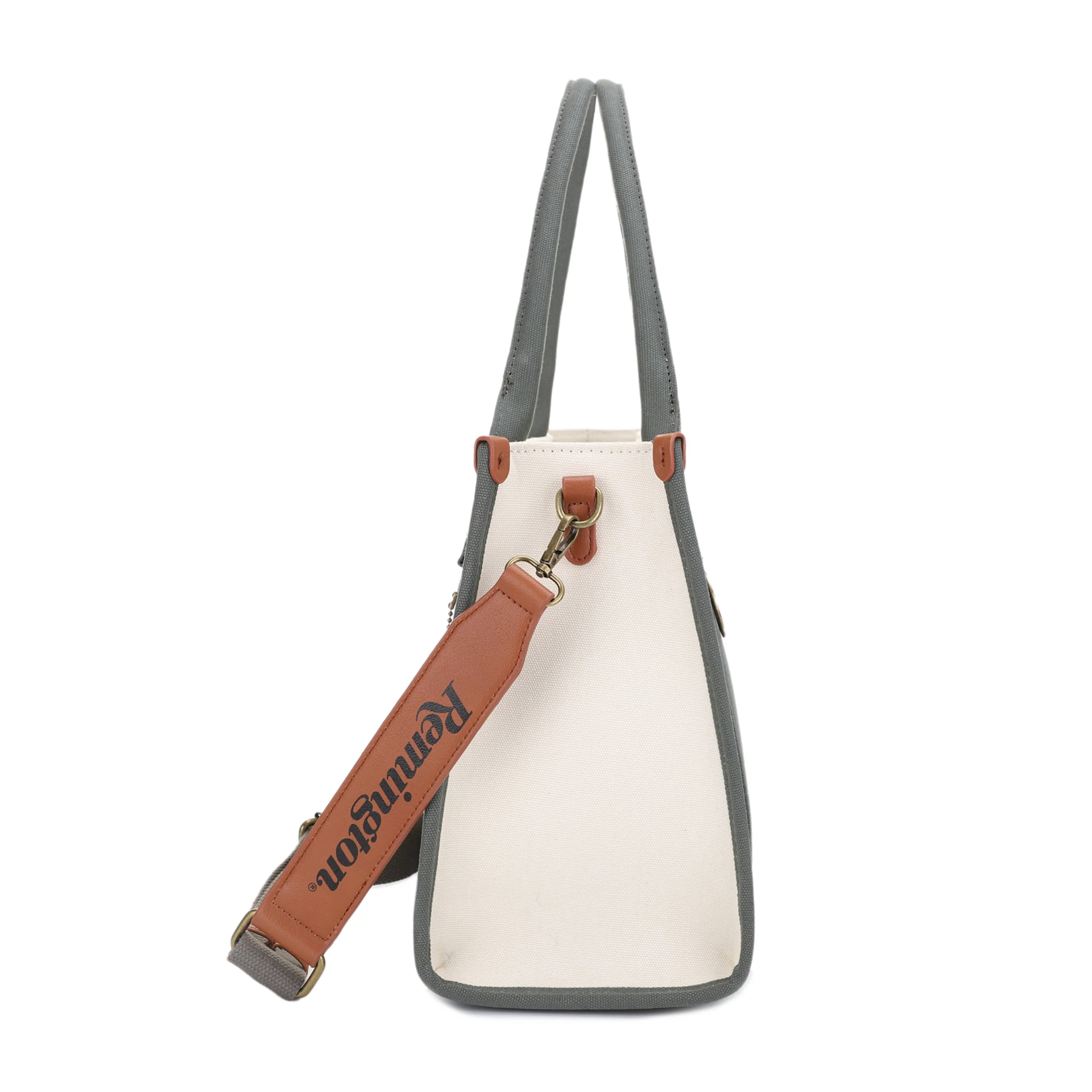 Remington Huntsville Concealed Carry Canvas Lock and Key Book Tote - Image 24