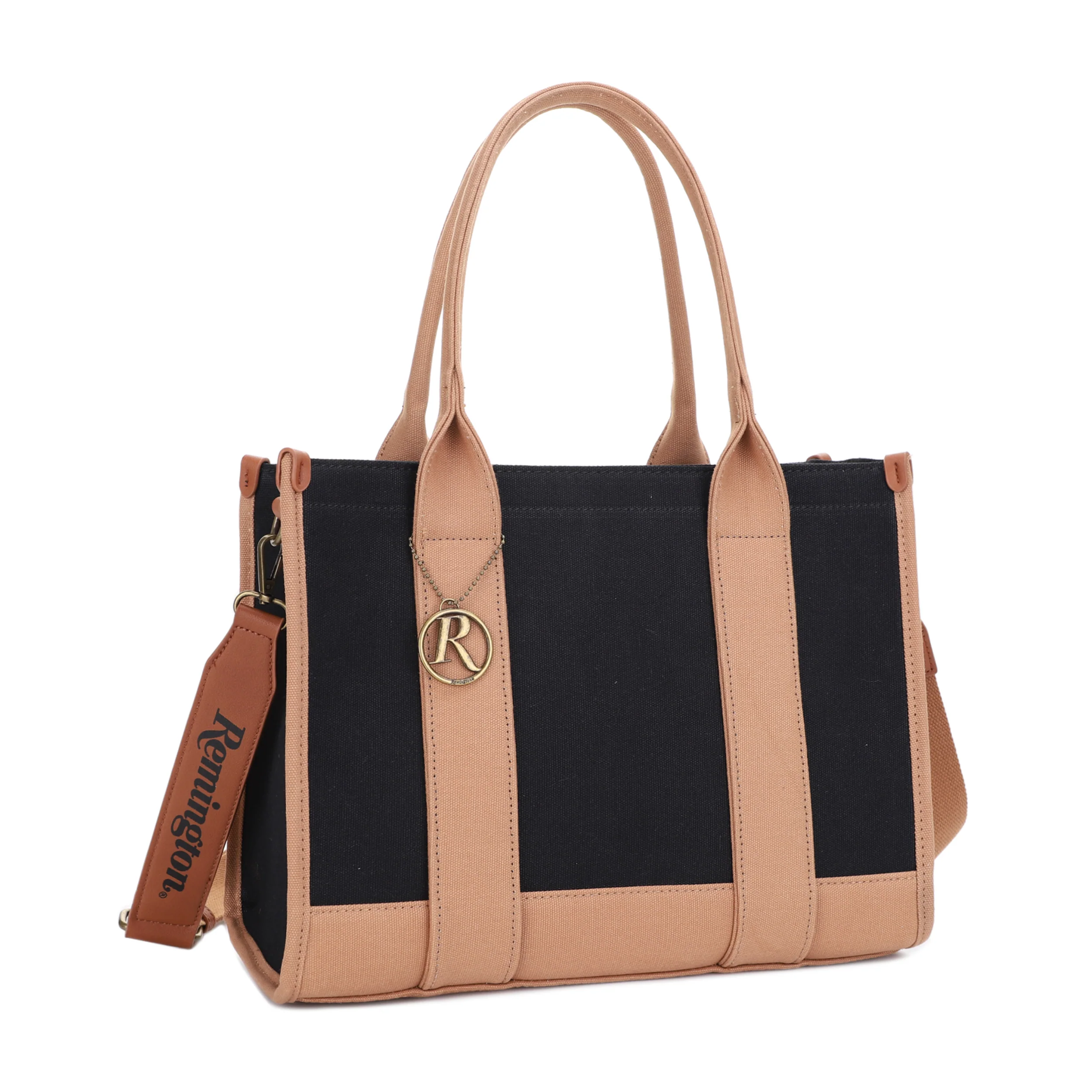 Remington Huntsville Concealed Carry Canvas Lock and Key Book Tote - Image 30