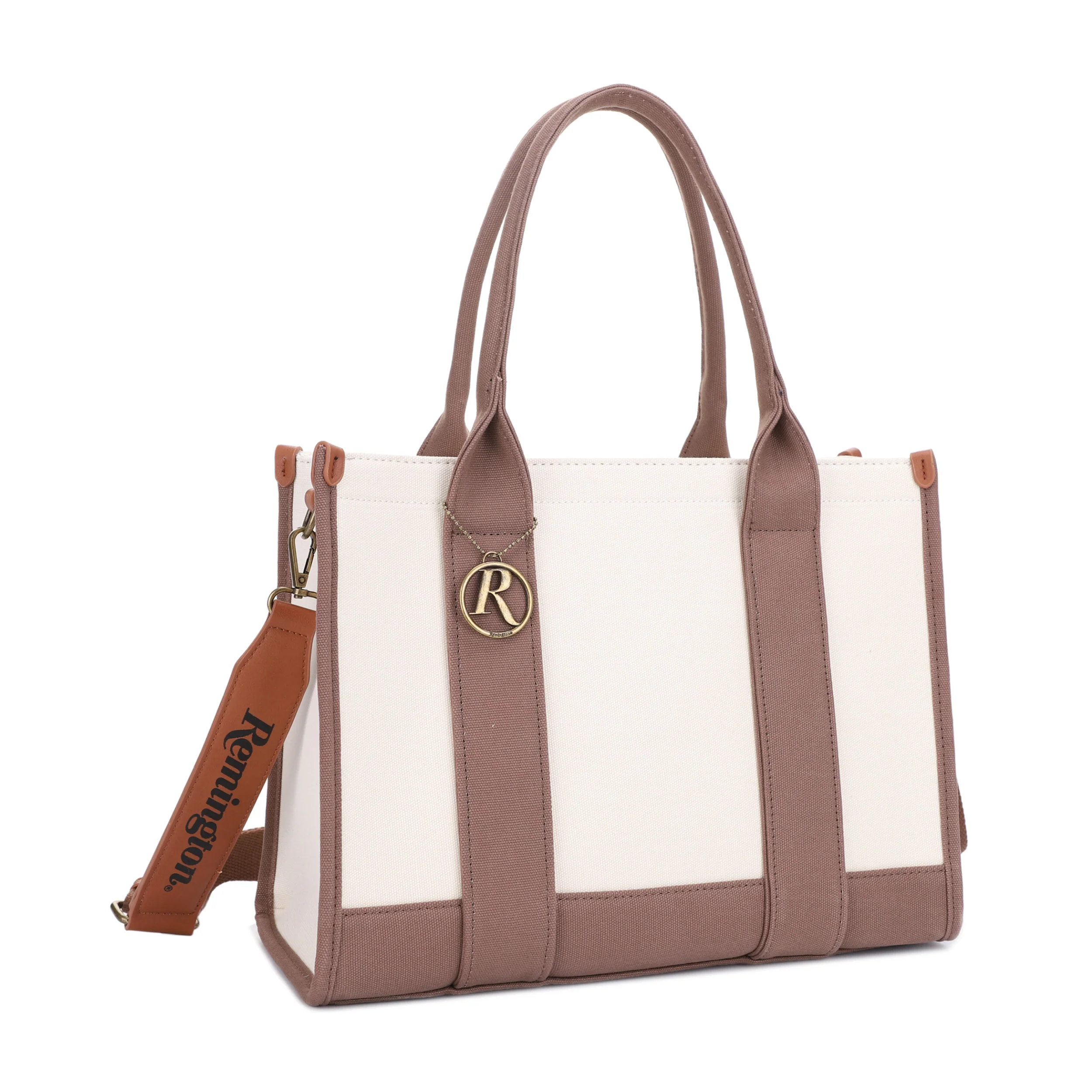Remington Huntsville Concealed Carry Canvas Lock and Key Book Tote - Image 31