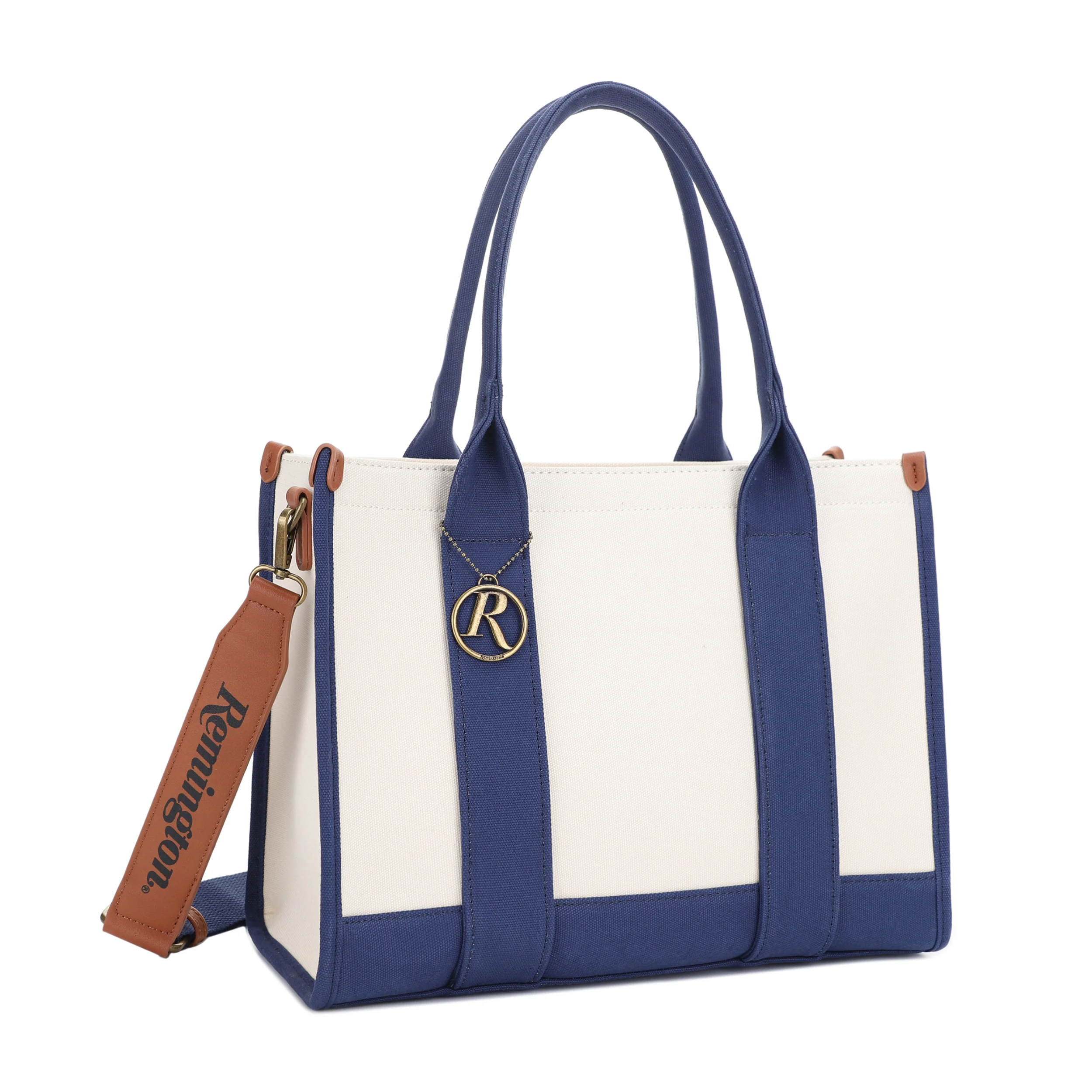Remington Huntsville Concealed Carry Canvas Lock and Key Book Tote - Image 32