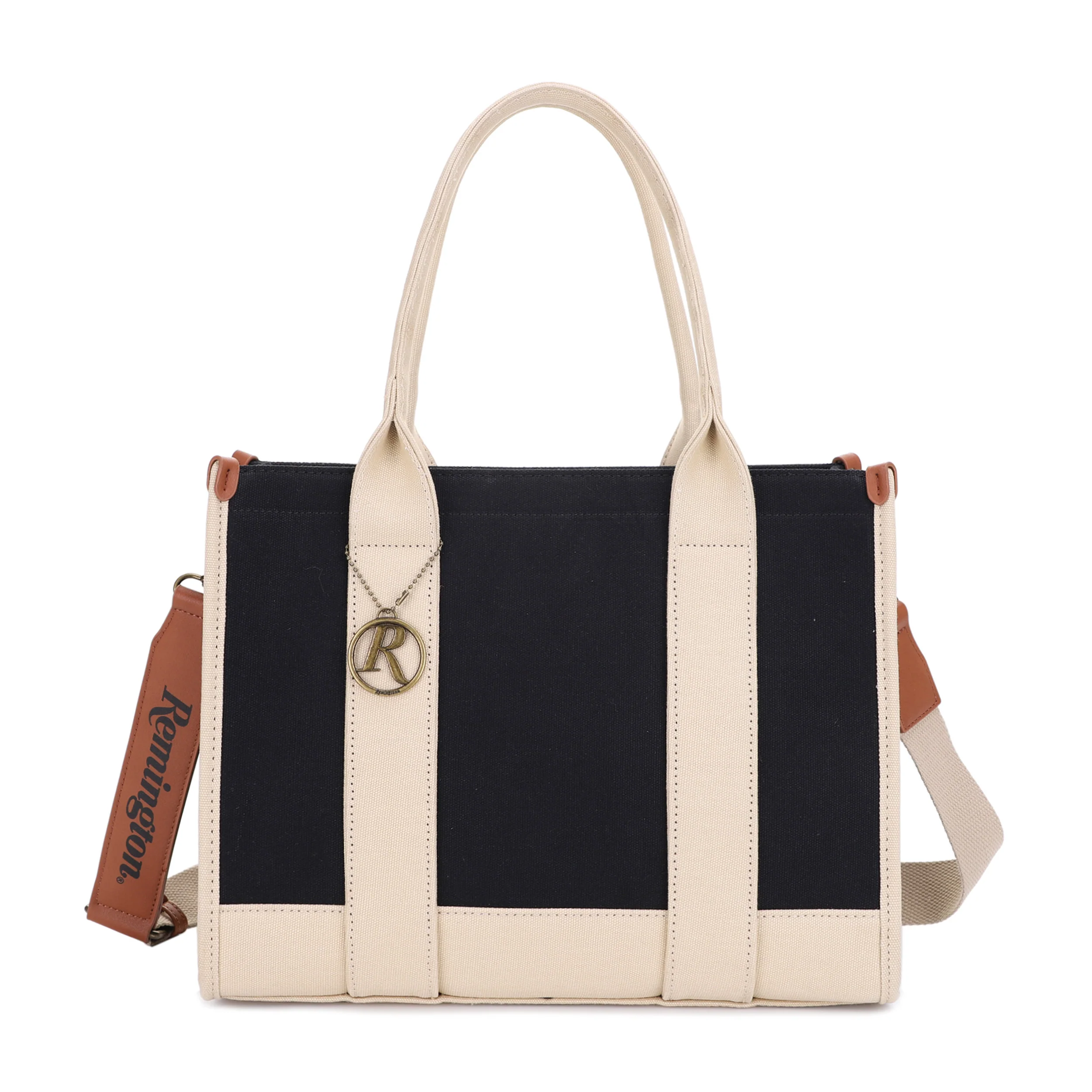 Remington Huntsville Concealed Carry Canvas Lock and Key Book Tote - Image 6