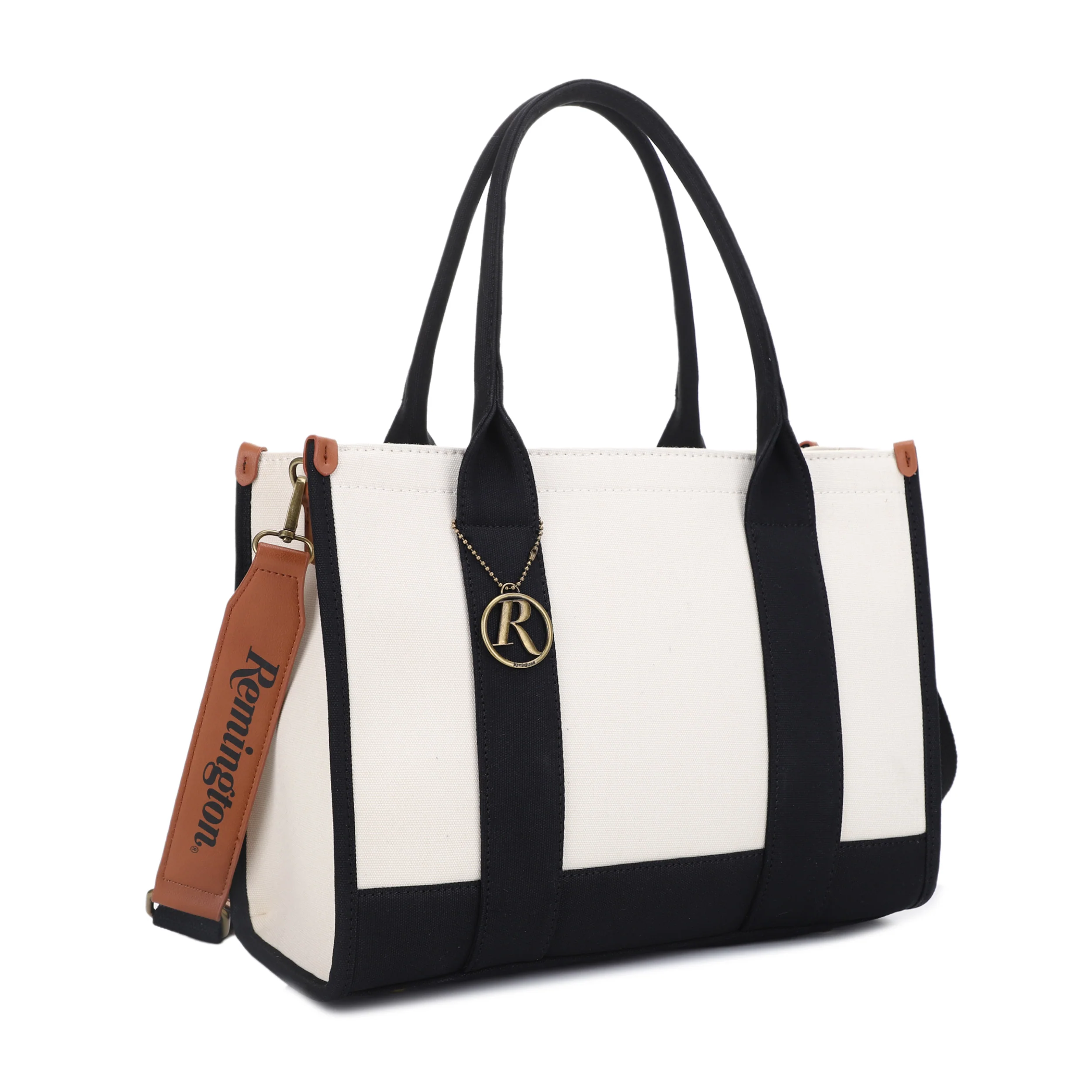 Remington Huntsville Concealed Carry Canvas Lock and Key Book Tote - Image 9