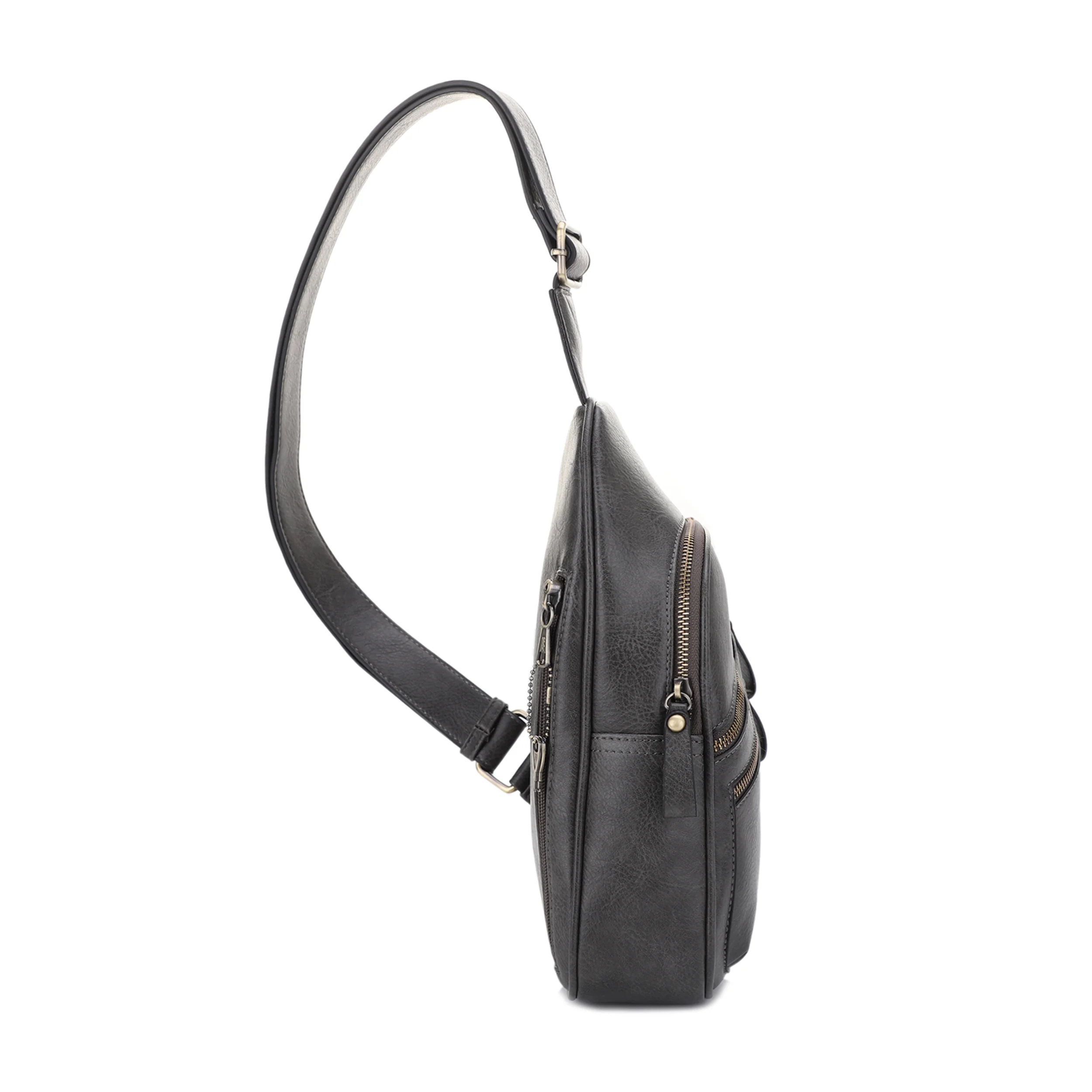 Jeannie Concealed Carry Lock and Key Sling Shoulder Backpack - Image 22