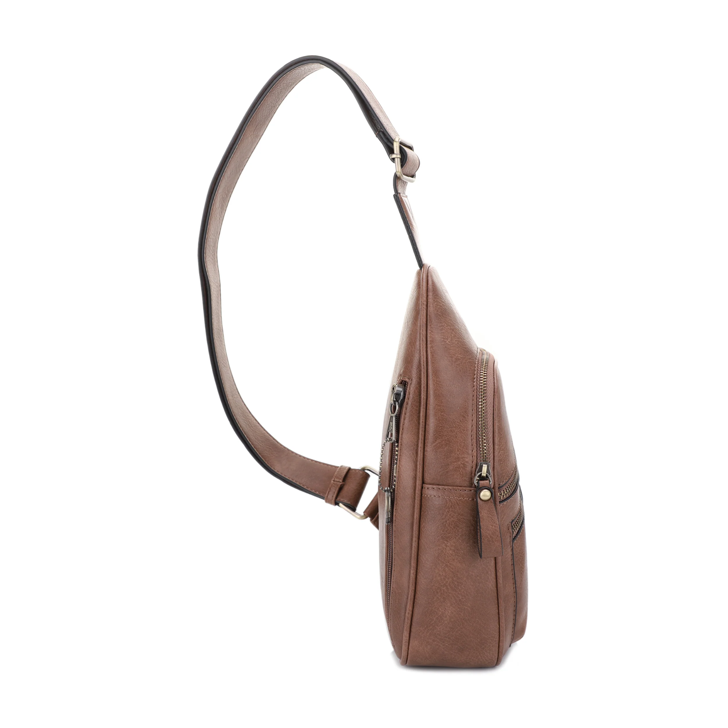 Jeannie Concealed Carry Lock and Key Sling Shoulder Backpack - Image 28