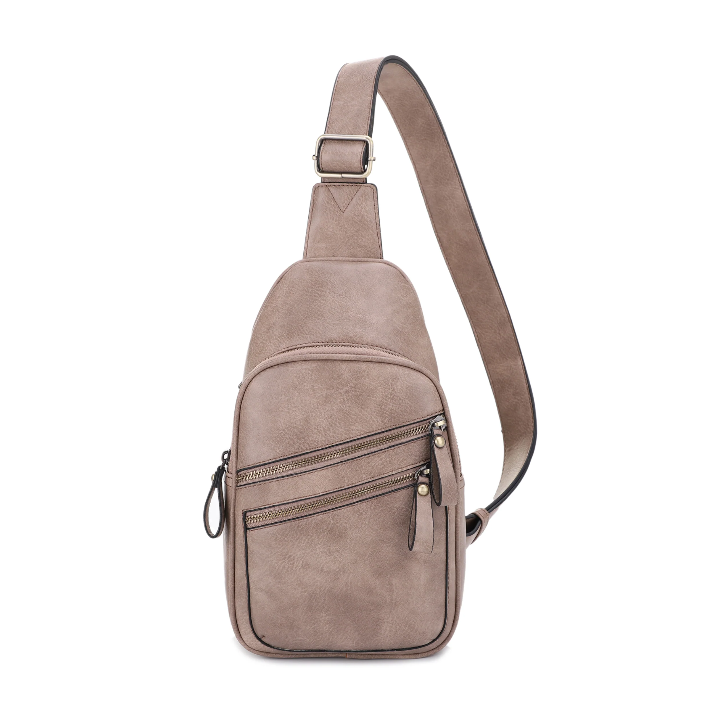 Jeannie Concealed Carry Lock and Key Sling Shoulder Backpack - Image 33