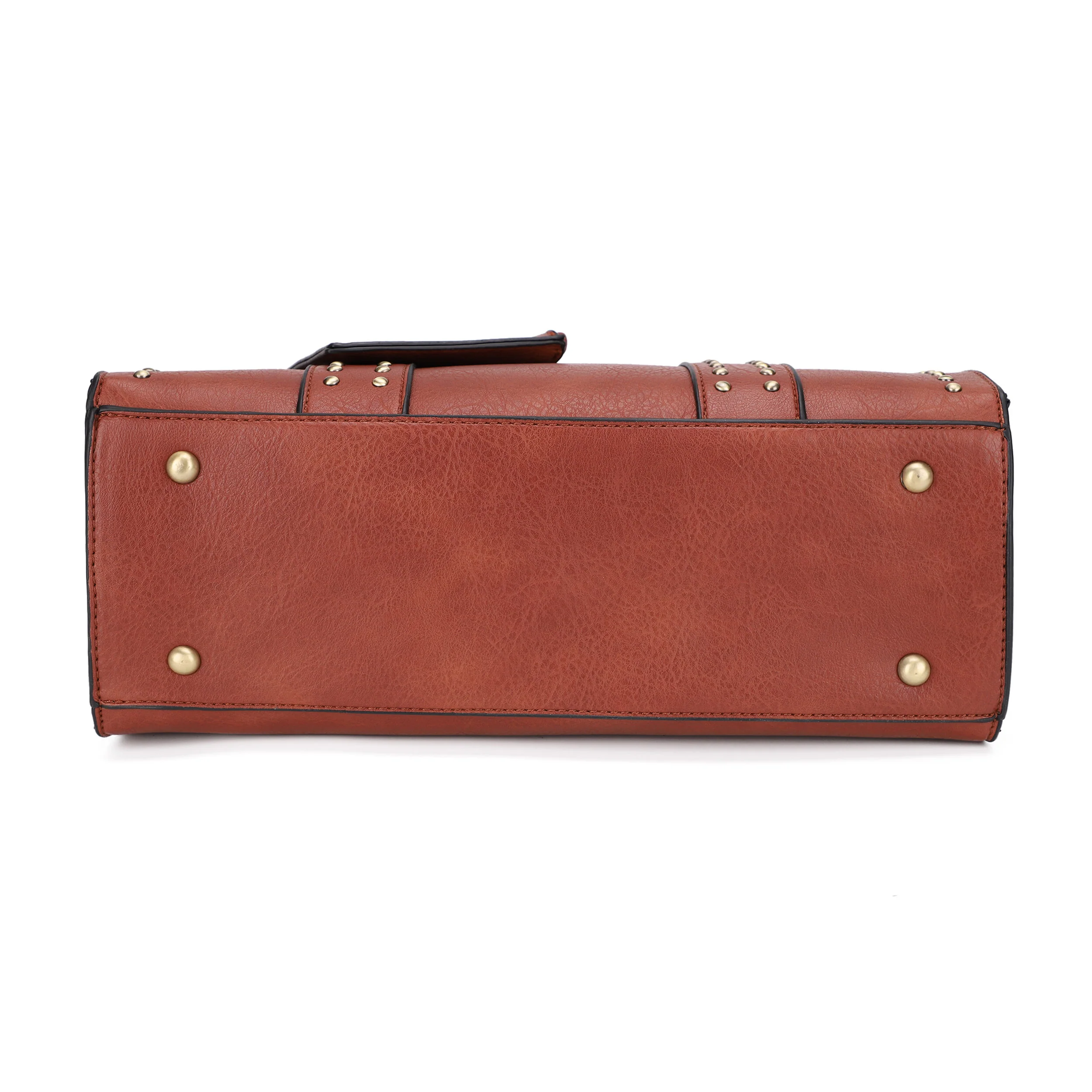 Kate Concealed Carry Lock and Key Satchel with Coin Pouch - Image 23