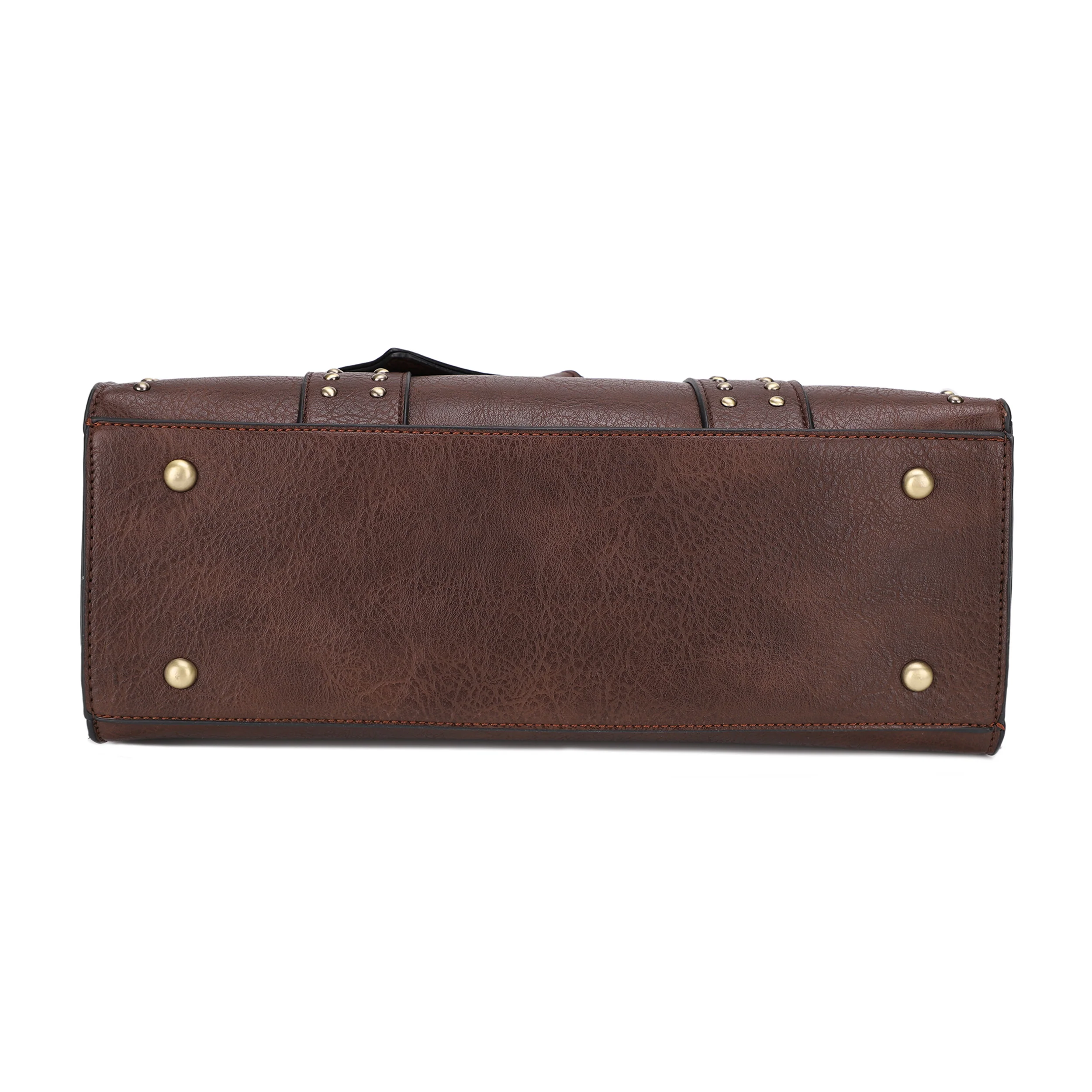 Kate Concealed Carry Lock and Key Satchel with Coin Pouch - Image 31