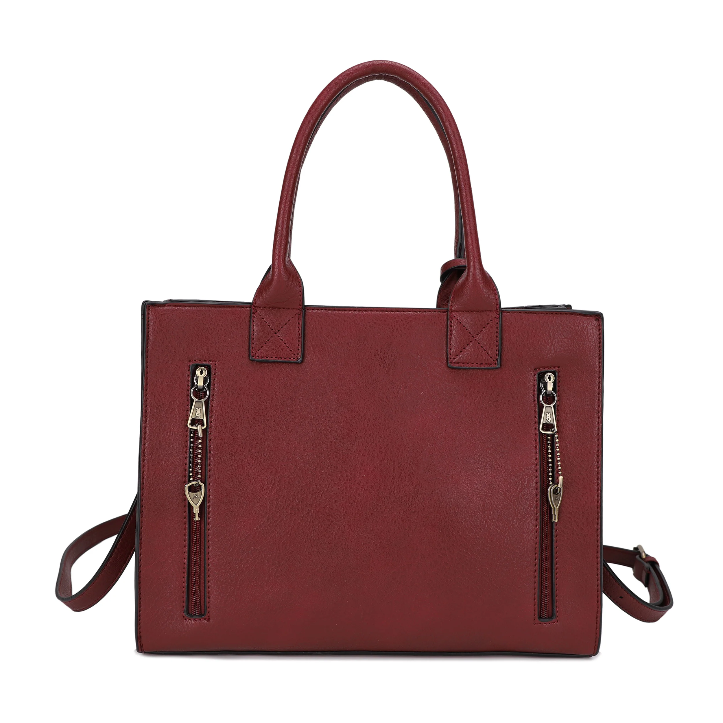 Kate Concealed Carry Lock and Key Satchel with Coin Pouch - Image 37
