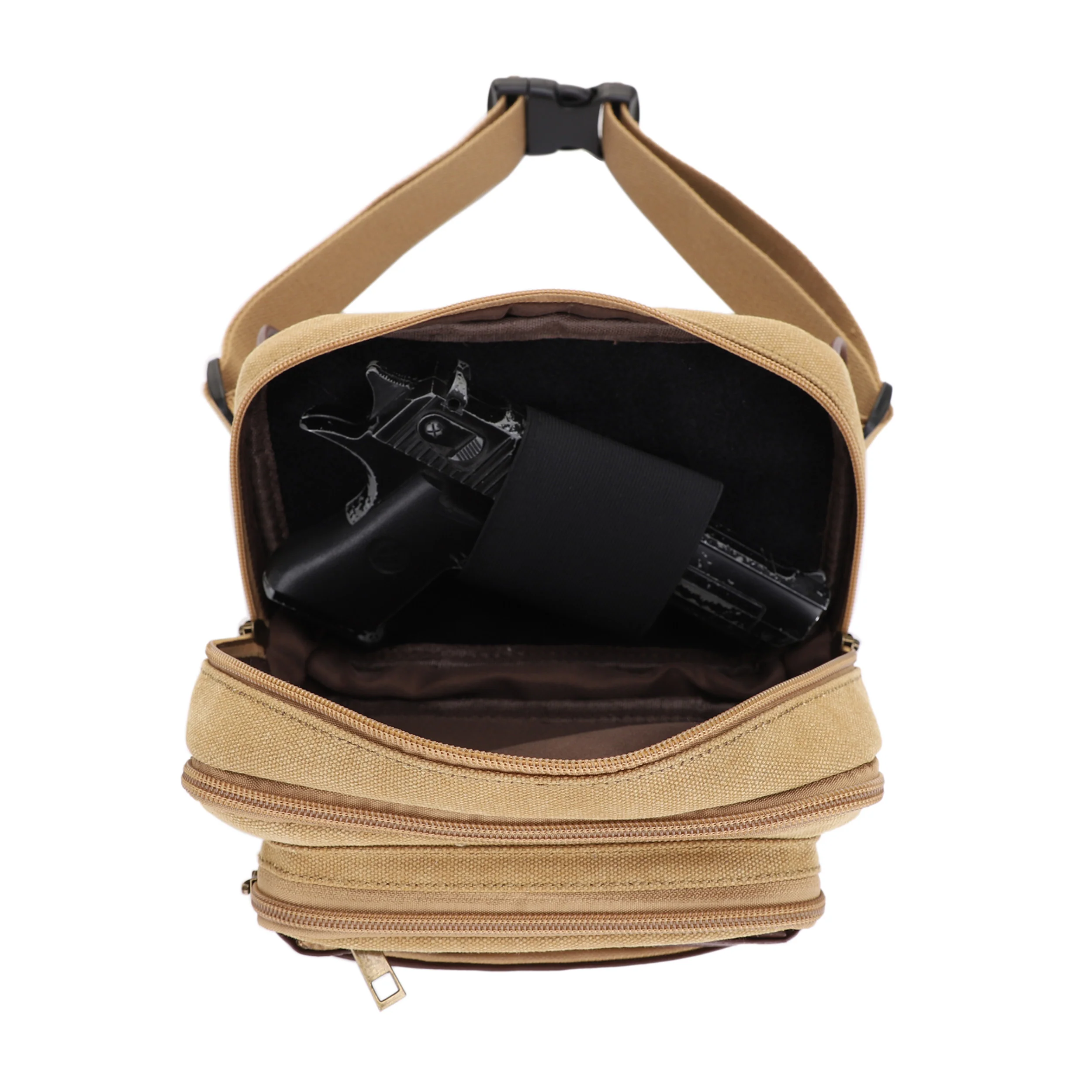 Klamath Unisex Canvas Concealed Carry Waist Bag - Image 39