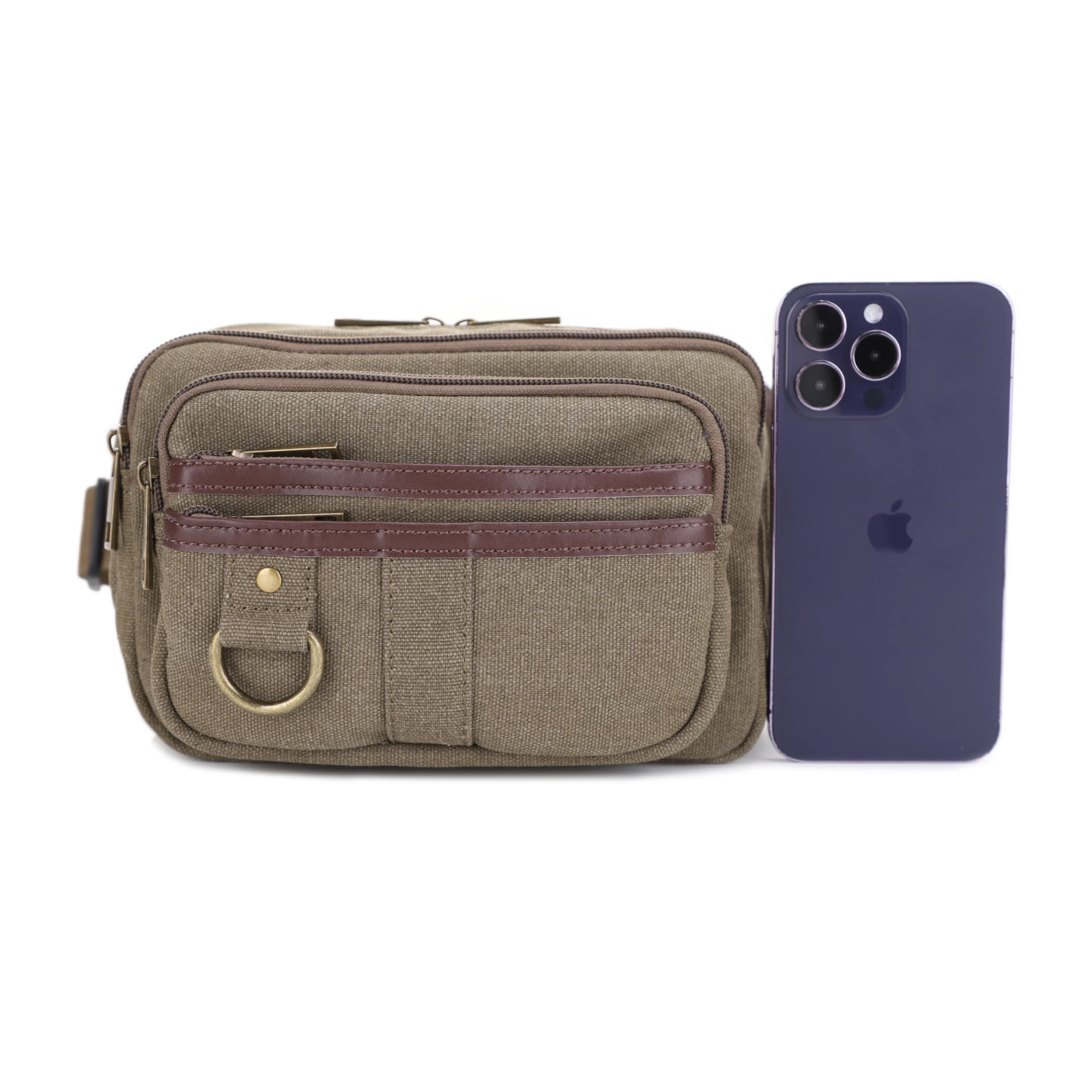 Klamath Unisex Canvas Concealed Carry Waist Bag - Image 46