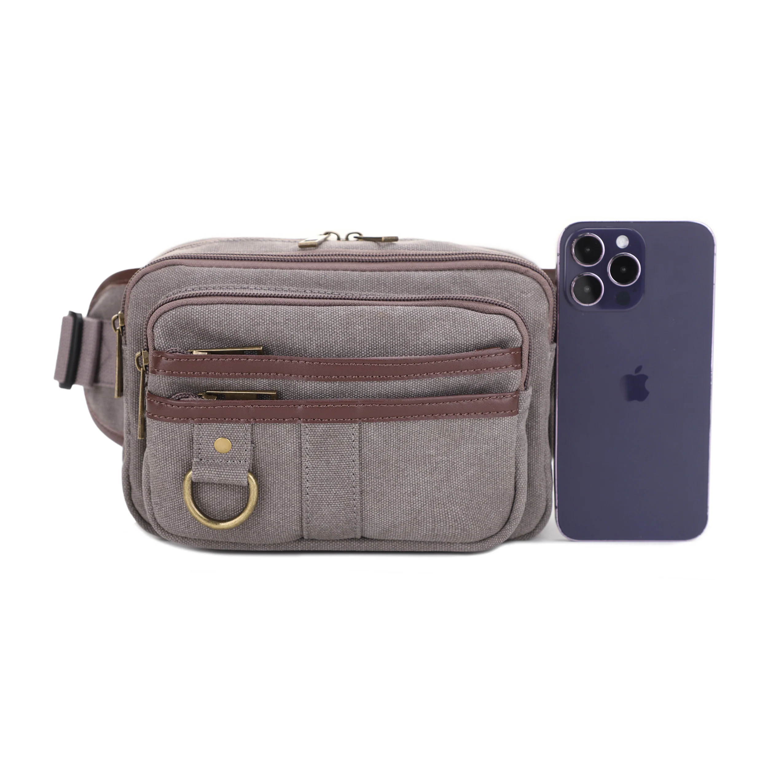 Klamath Unisex Canvas Concealed Carry Waist Bag - Image 6