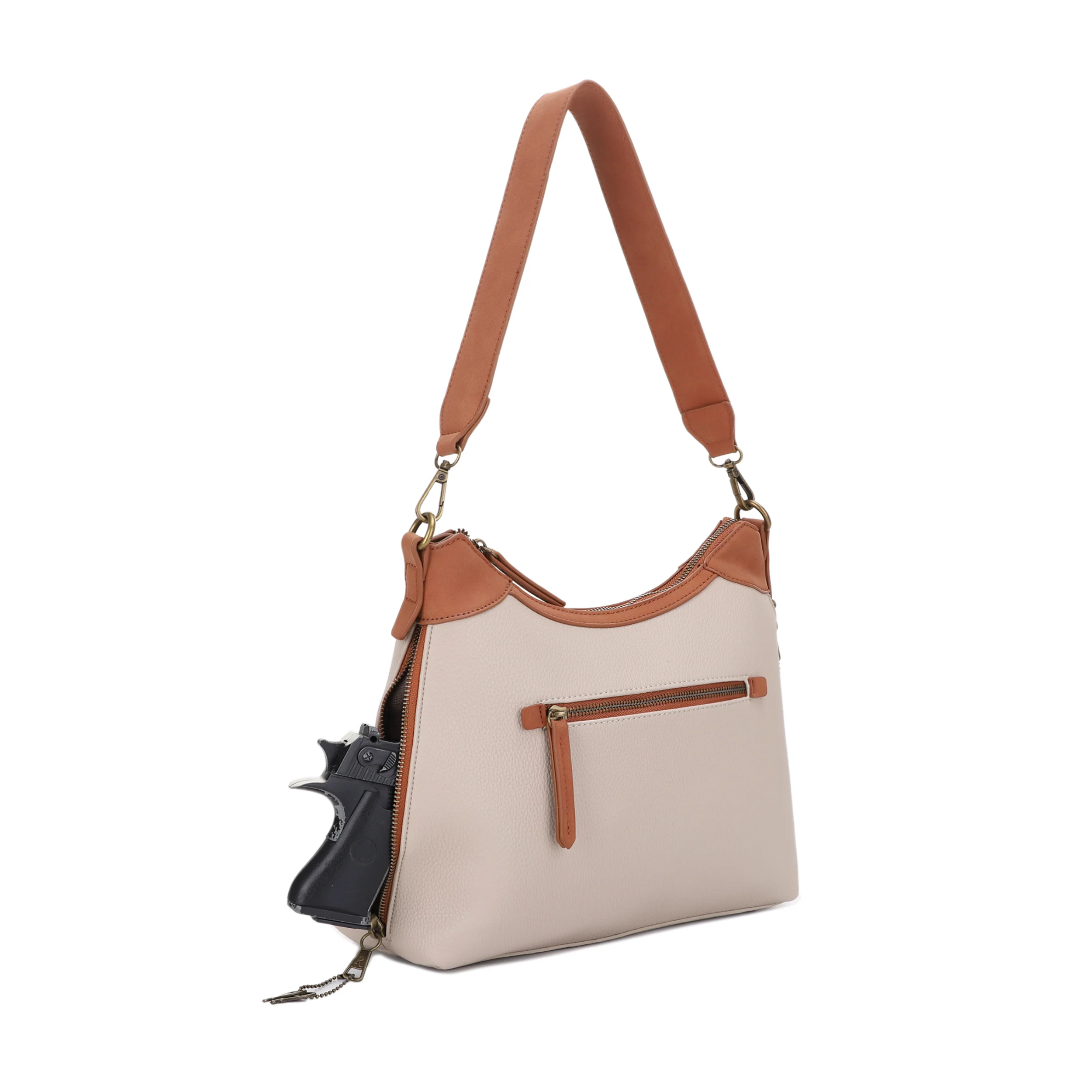 Remington Lexington CCW Leather Shoulder Bag - Image 5