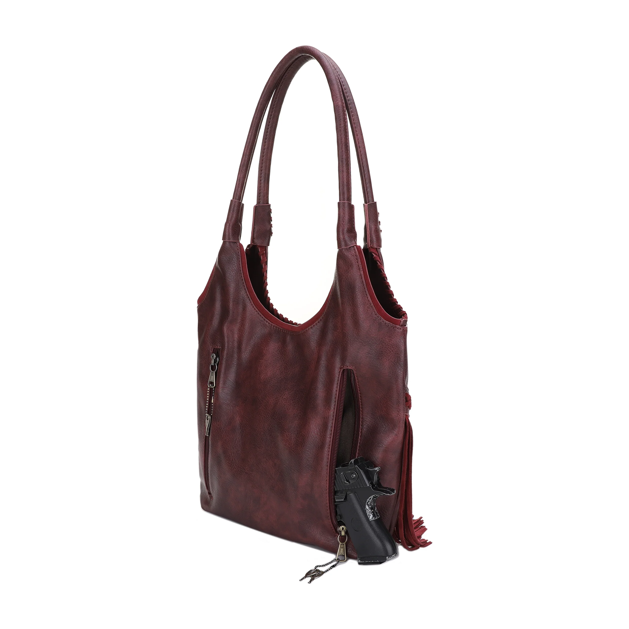Liberty Fringe Concealed Carry Tote Bag - Image 26