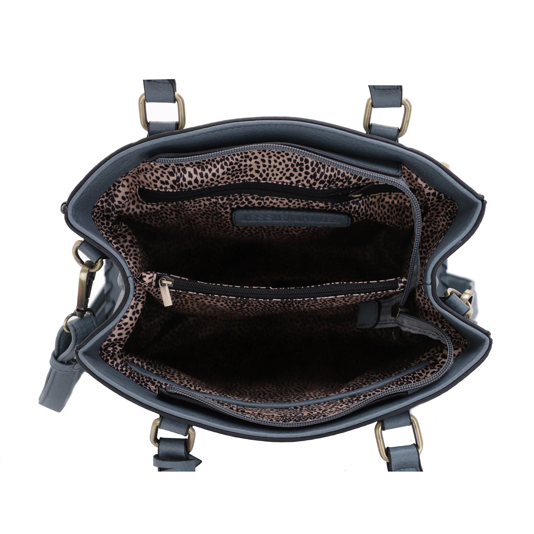 Lioness Concealed Carry Satchel Bag with Tassel - Image 28