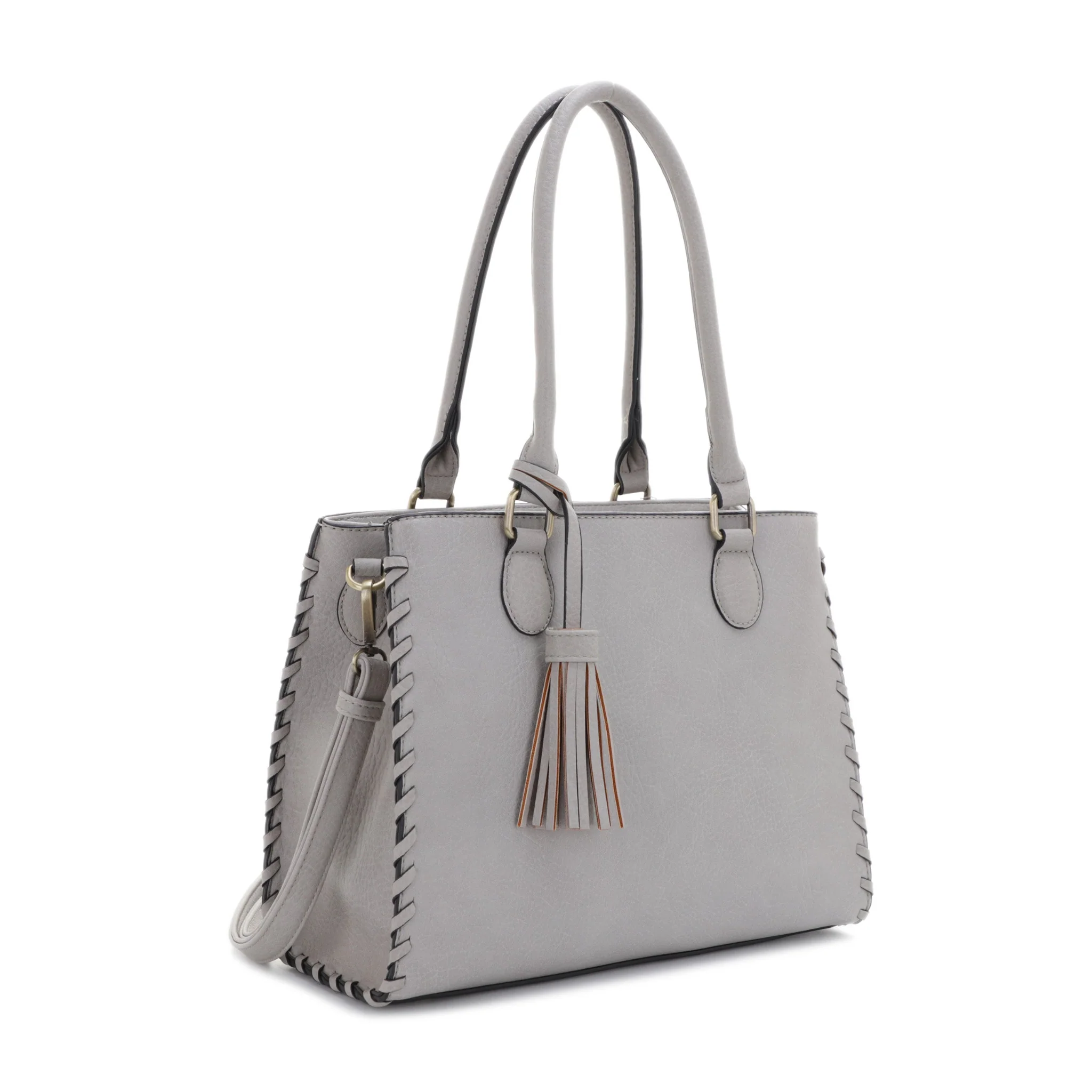 Lioness Concealed Carry Satchel Bag with Tassel - Image 31
