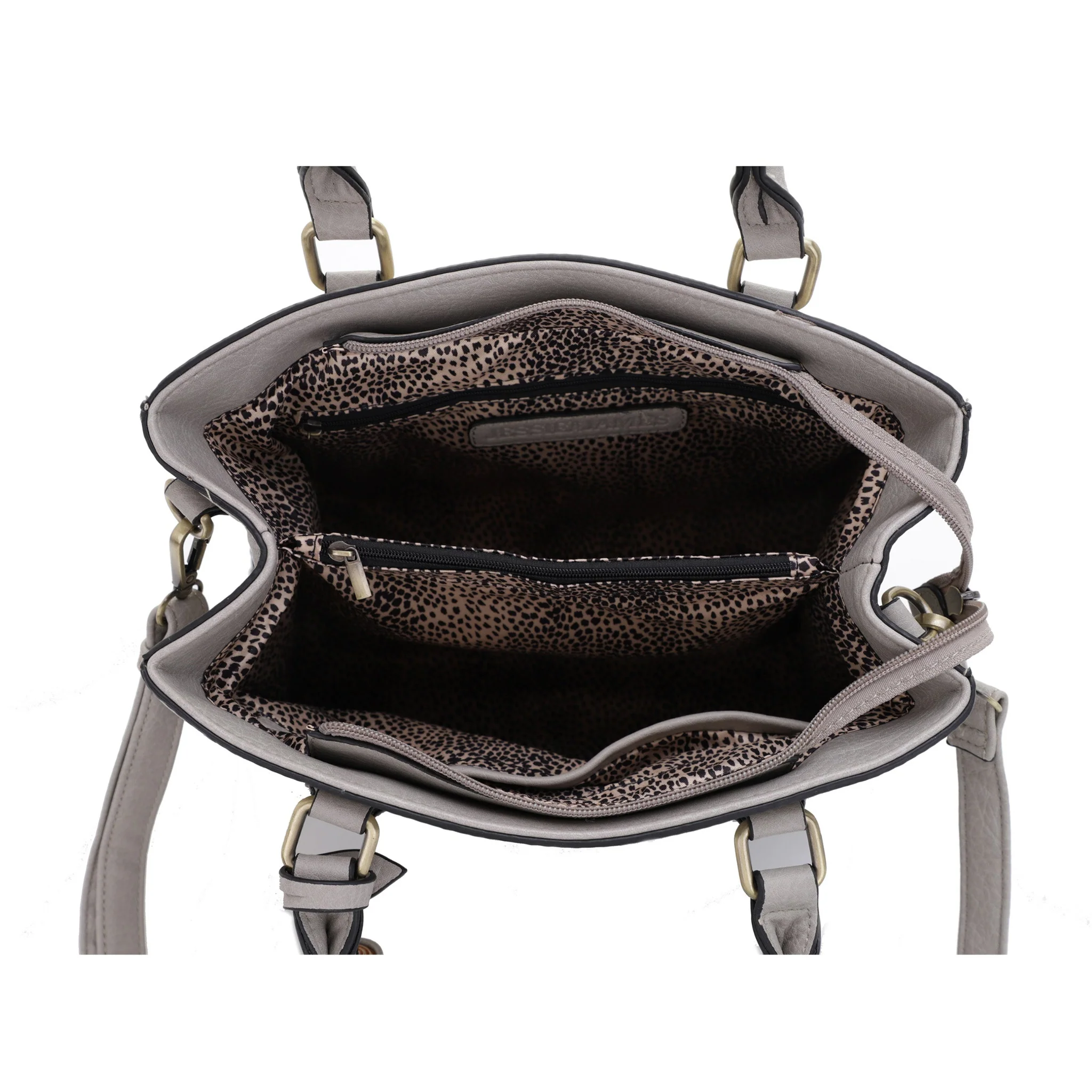 Lioness Concealed Carry Satchel Bag with Tassel - Image 34