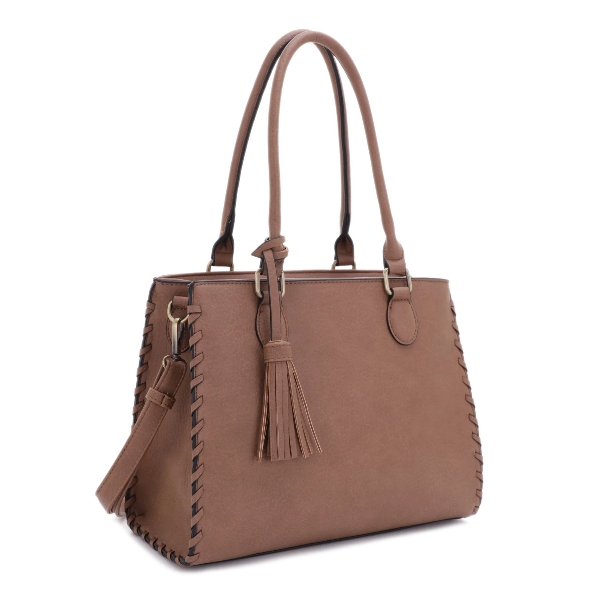 Lioness Concealed Carry Satchel Bag with Tassel - Image 37