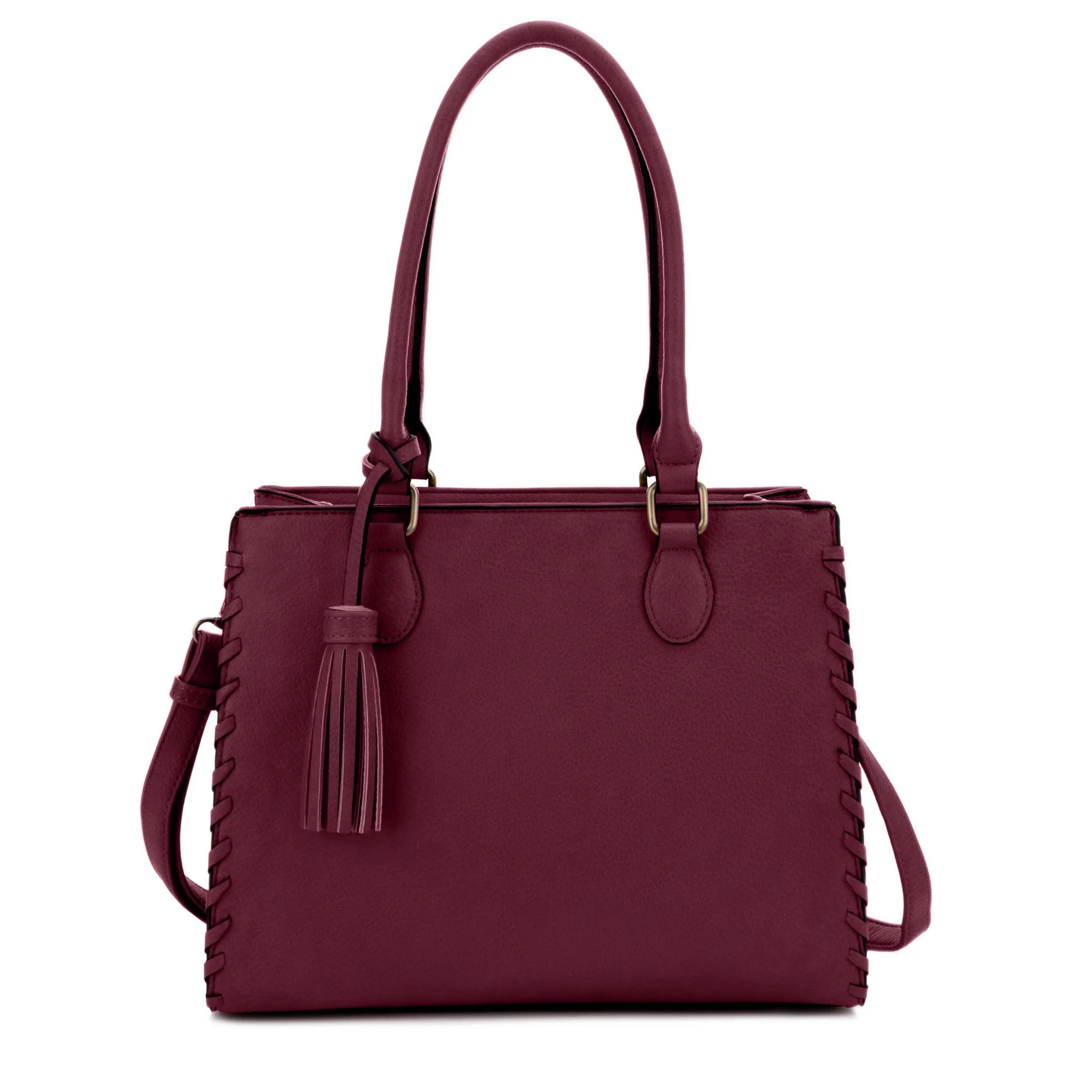 Lioness Concealed Carry Satchel Bag with Tassel - Image 4